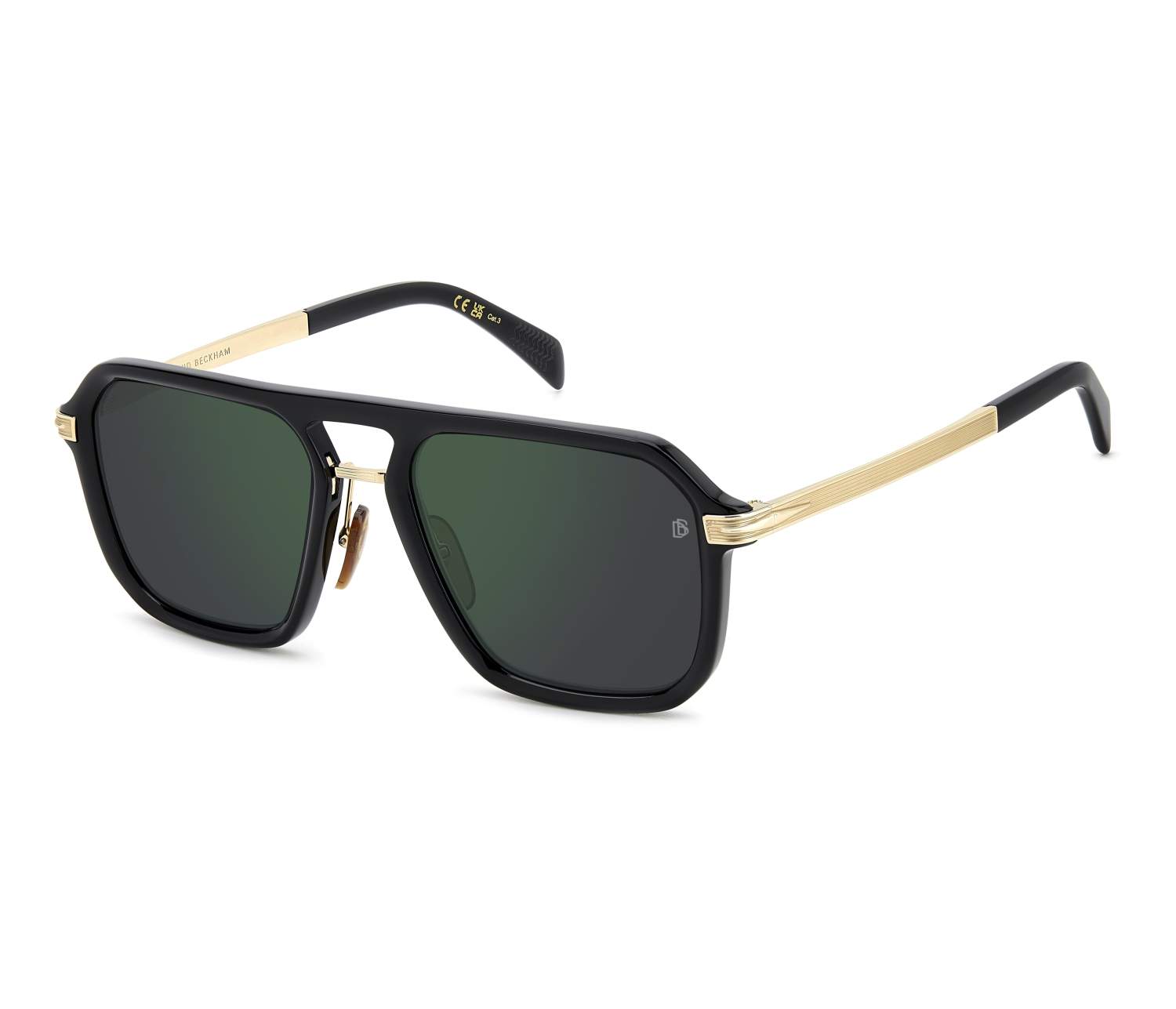 Lunettes de soleil David Beckham DB-7136-S 2M2/MT 56 20 NoirOr - 