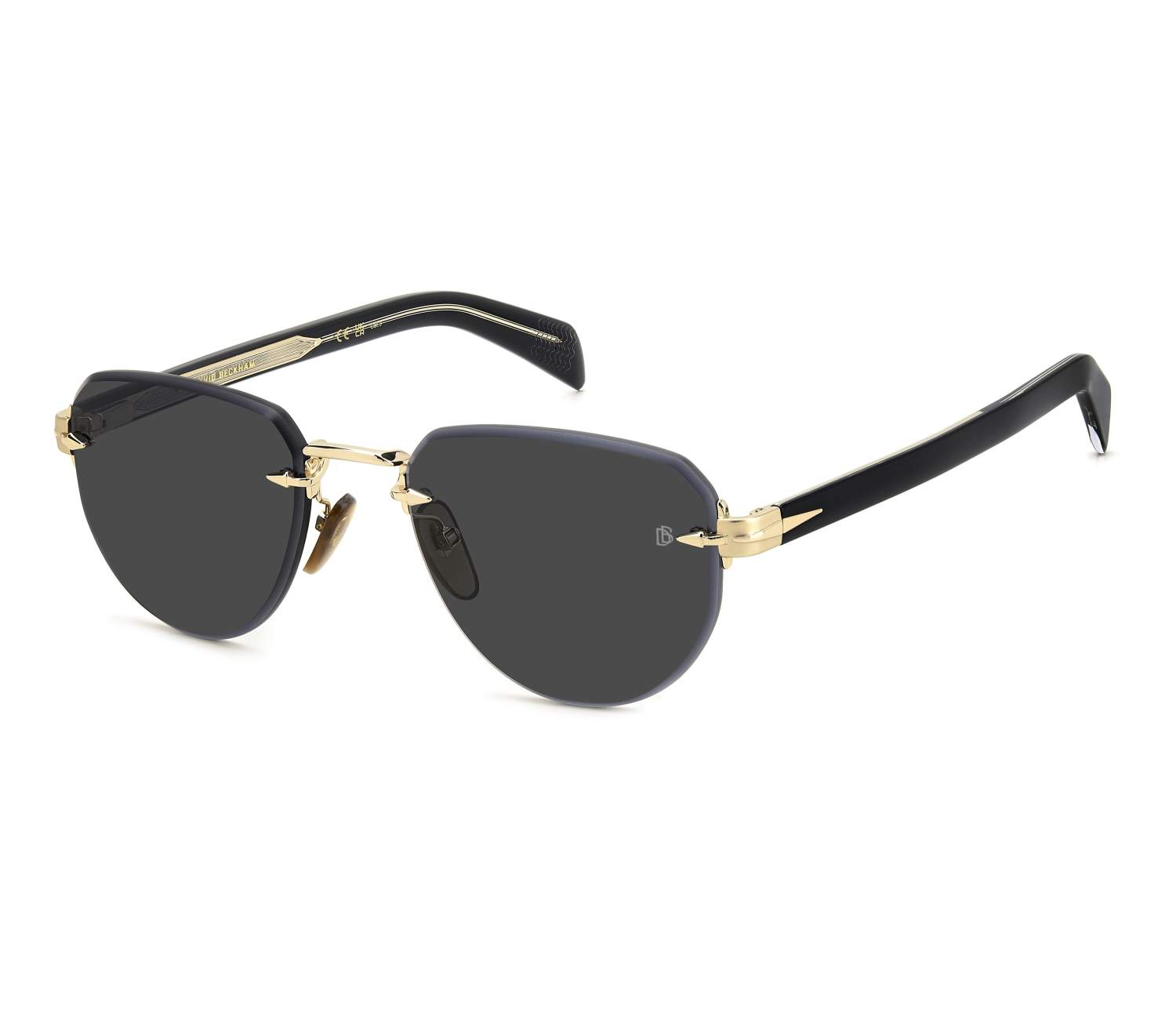 Lunettes de soleil David Beckham DB-7144-S RHL/IR 55 20 OrNoir - 