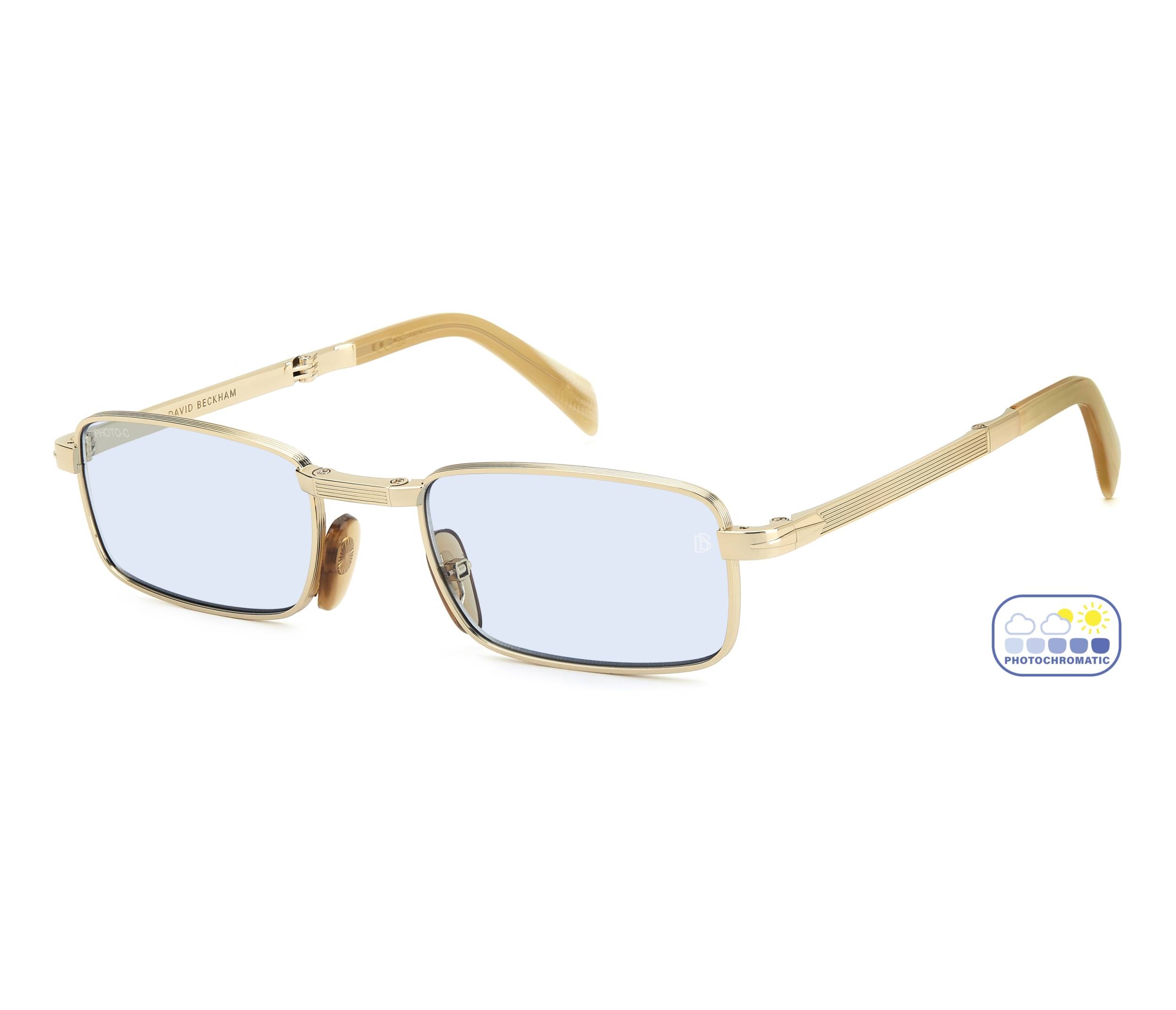 Lunettes de soleil David Beckham DB-99-ORIGAMI IDA/QZ 53 21 Or