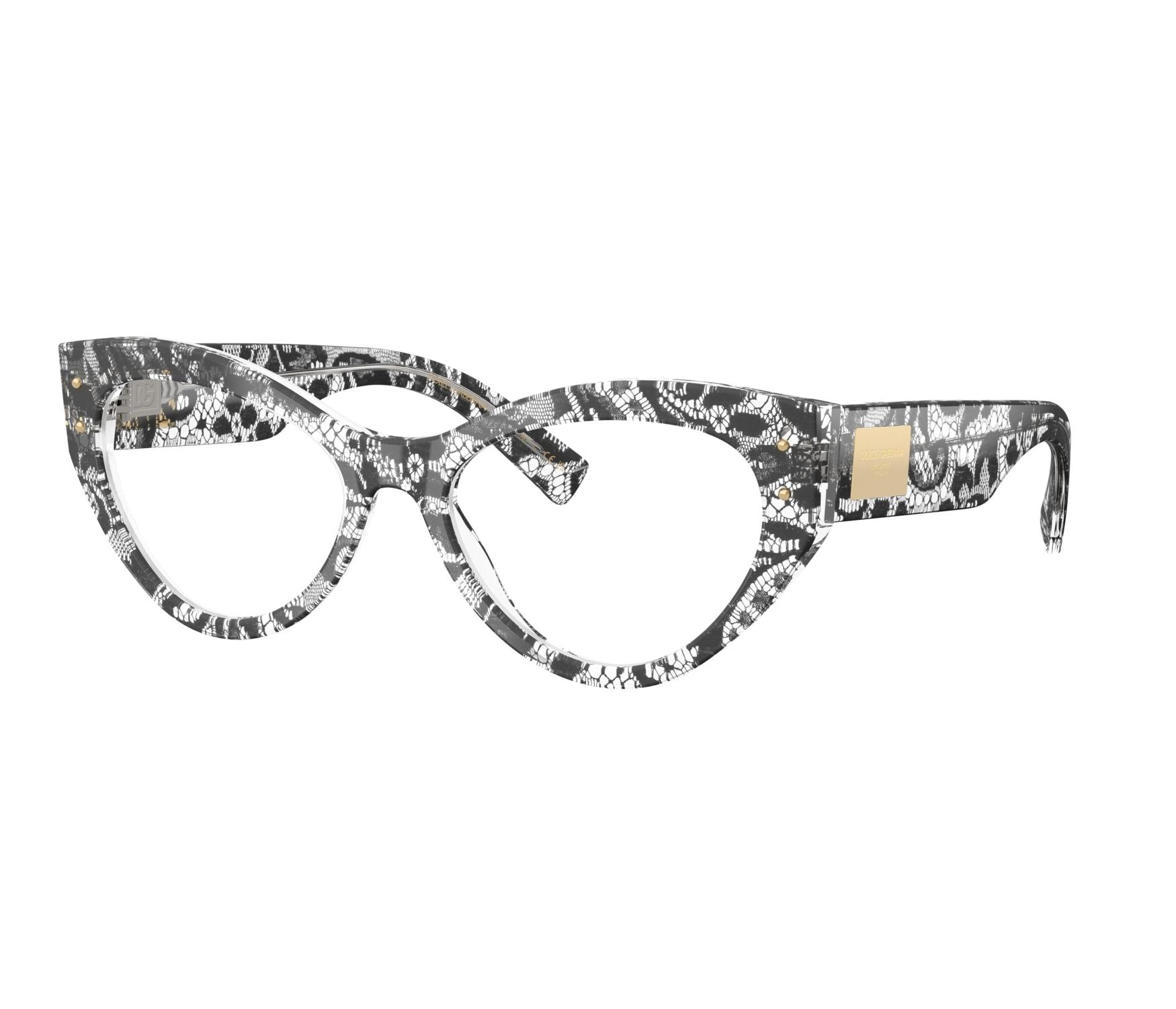 Lunettes de vue Dolce & Gabbana DG3403 3287 54 18 Noir - 