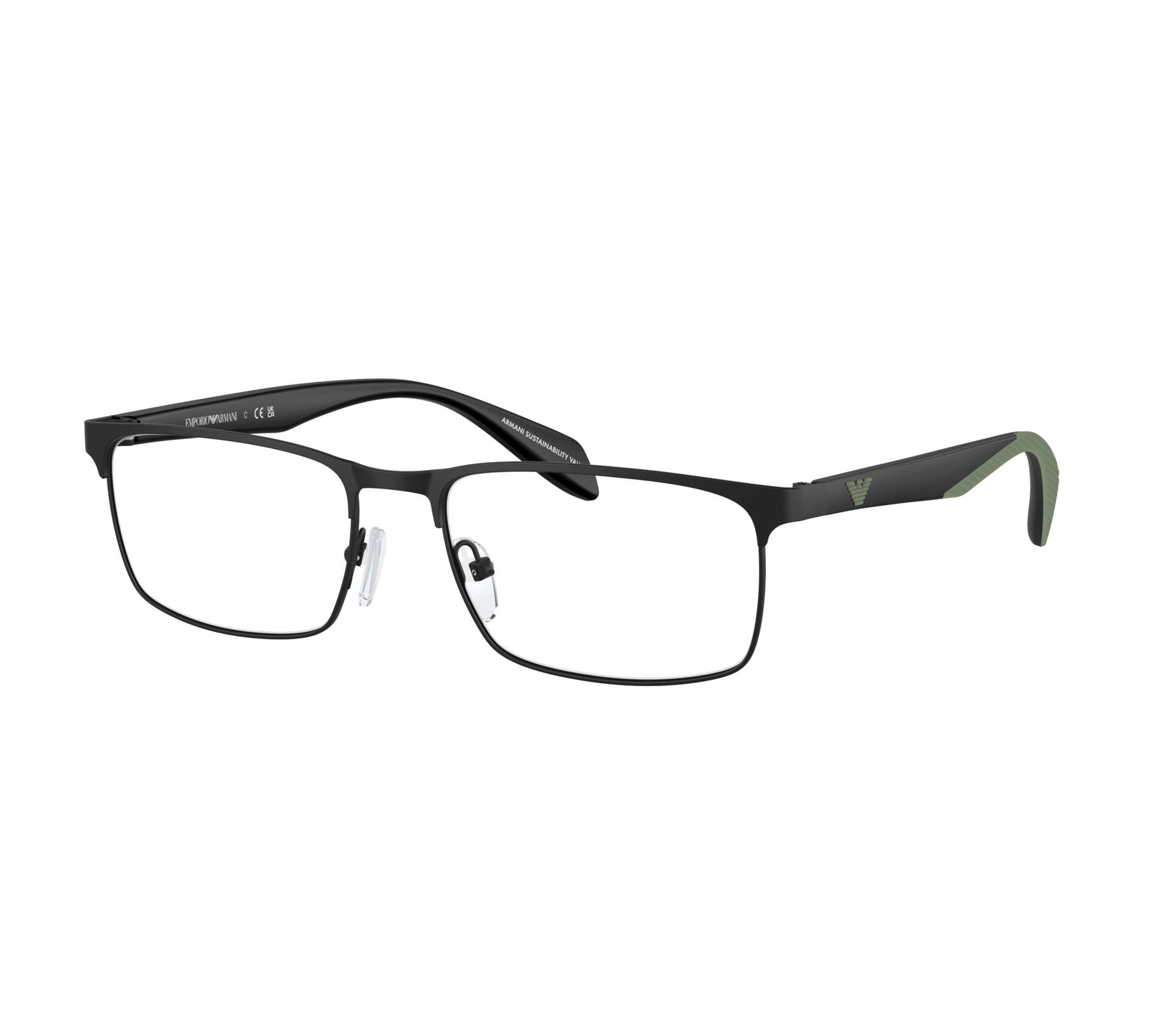 Lunettes de vue Emporio Armani EA1149 3001 56 17 Noir - 