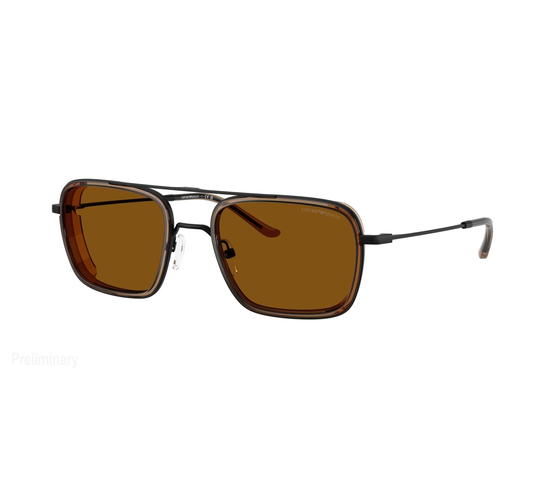 Lunettes de soleil Emporio Armani EA2162 300163 54 21 Noir - 