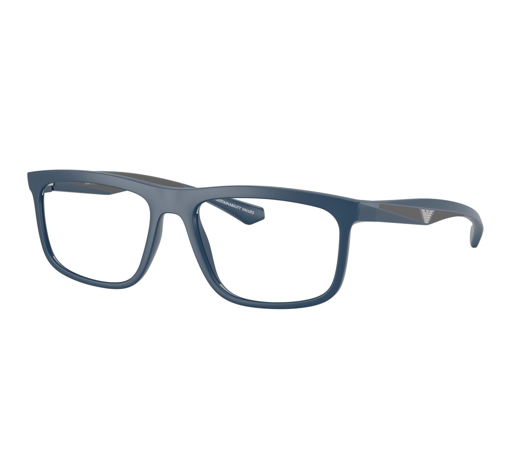 Lunettes de vue Emporio Armani EA3246 6185 55 17 Bleu - 