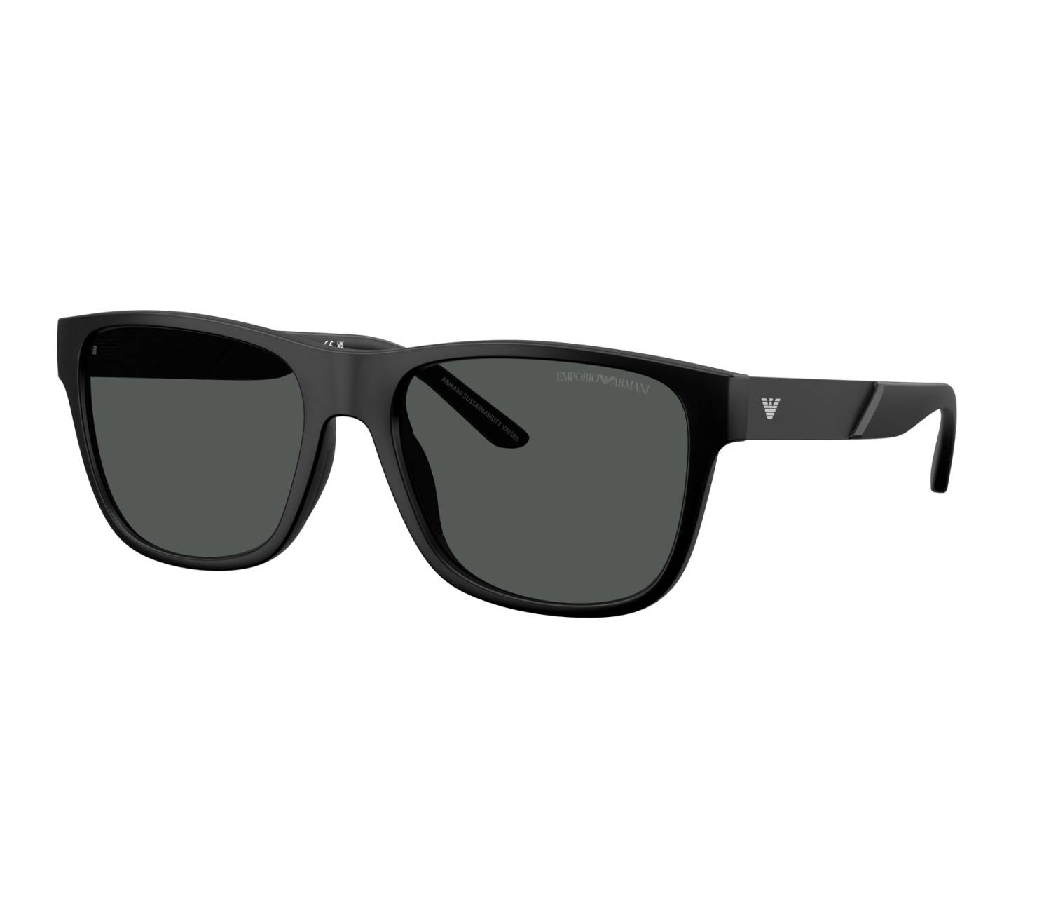Lunettes de soleil Emporio Armani EA4243 5001T3 56 18 Noir - 