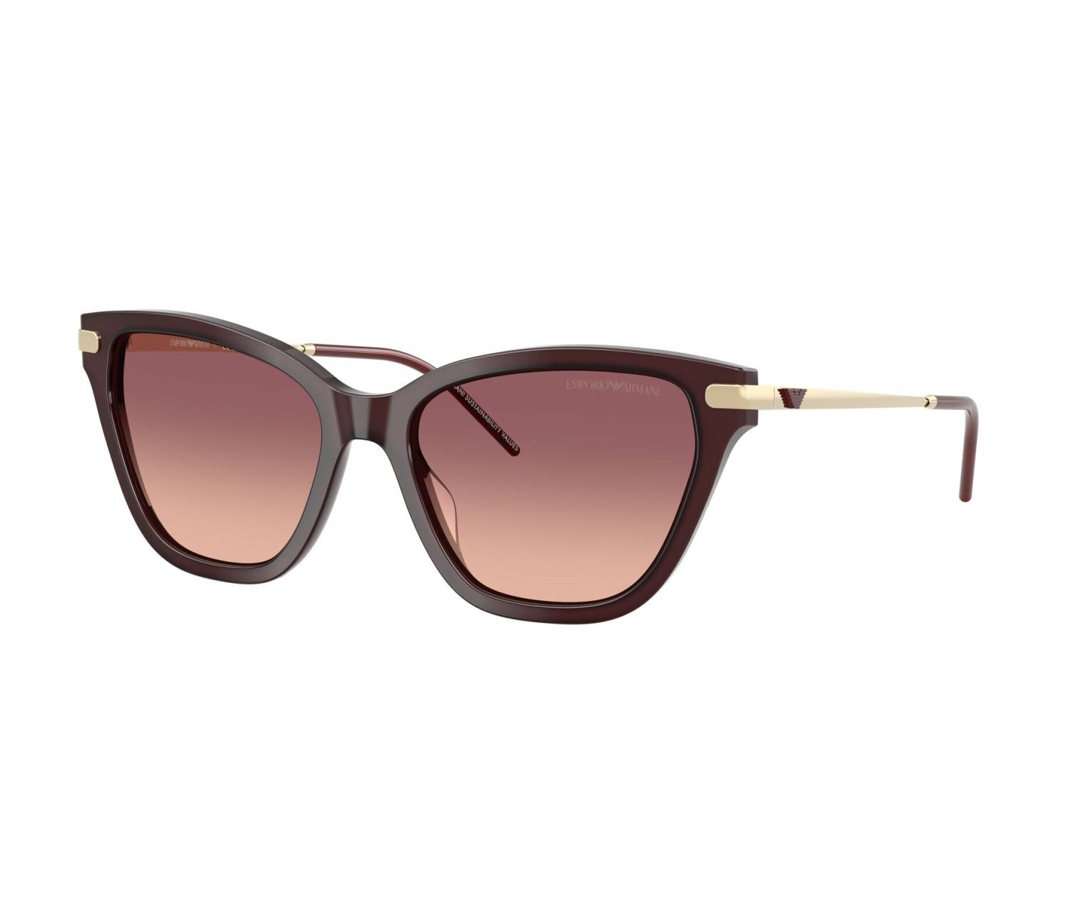 Lunettes de soleil Emporio Armani EA4251 62658D 54 17 Bordeaux - 