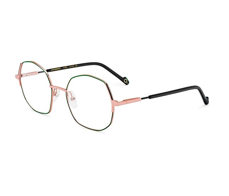 Lunettes de vue Etnia Barcelona ALEXANDRITE PGGR 53 20 VertRose doré - 