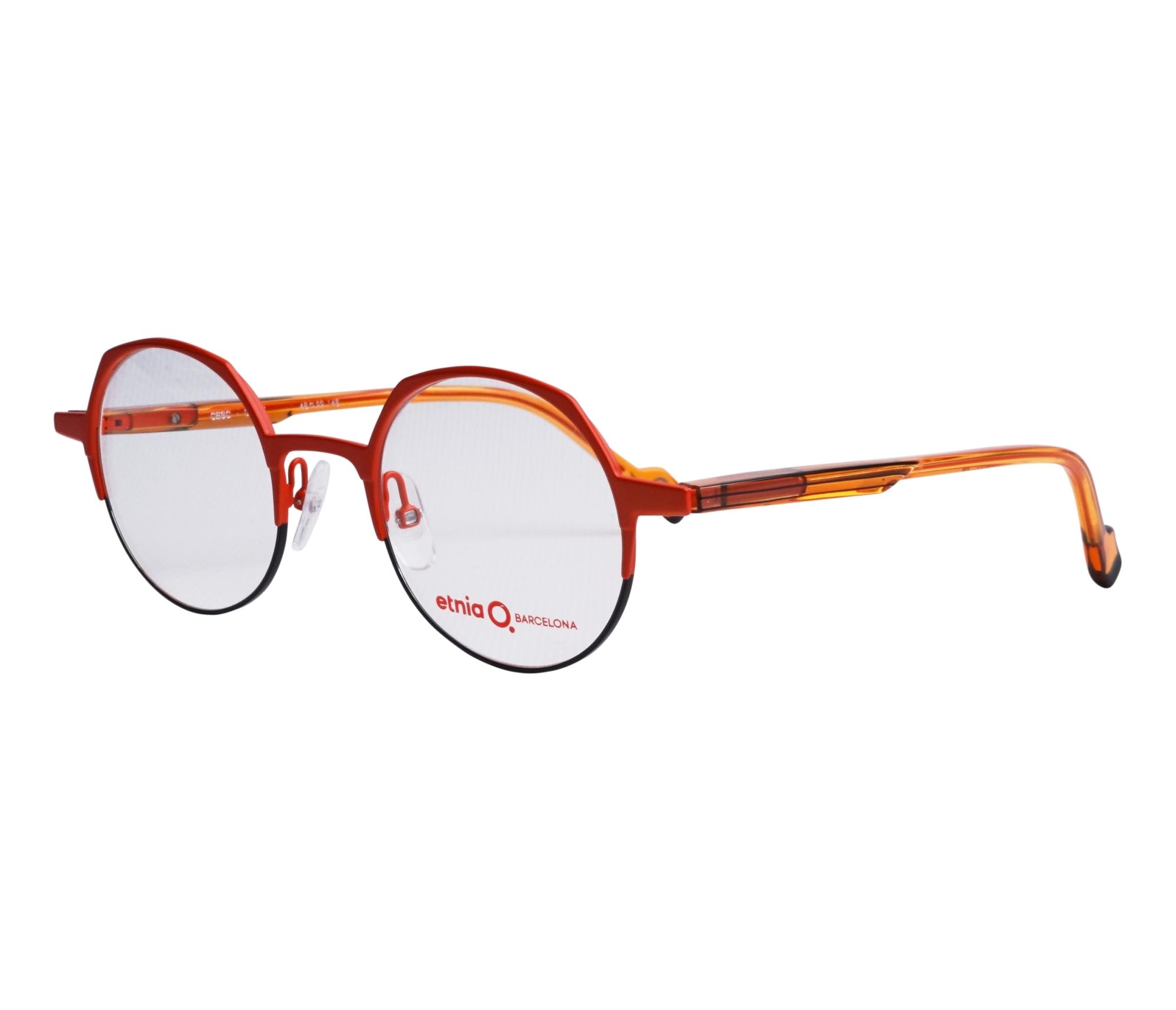 Lunettes de vue Etnia Barcelona CESC OGBK 48 22 OrangeNoir - 