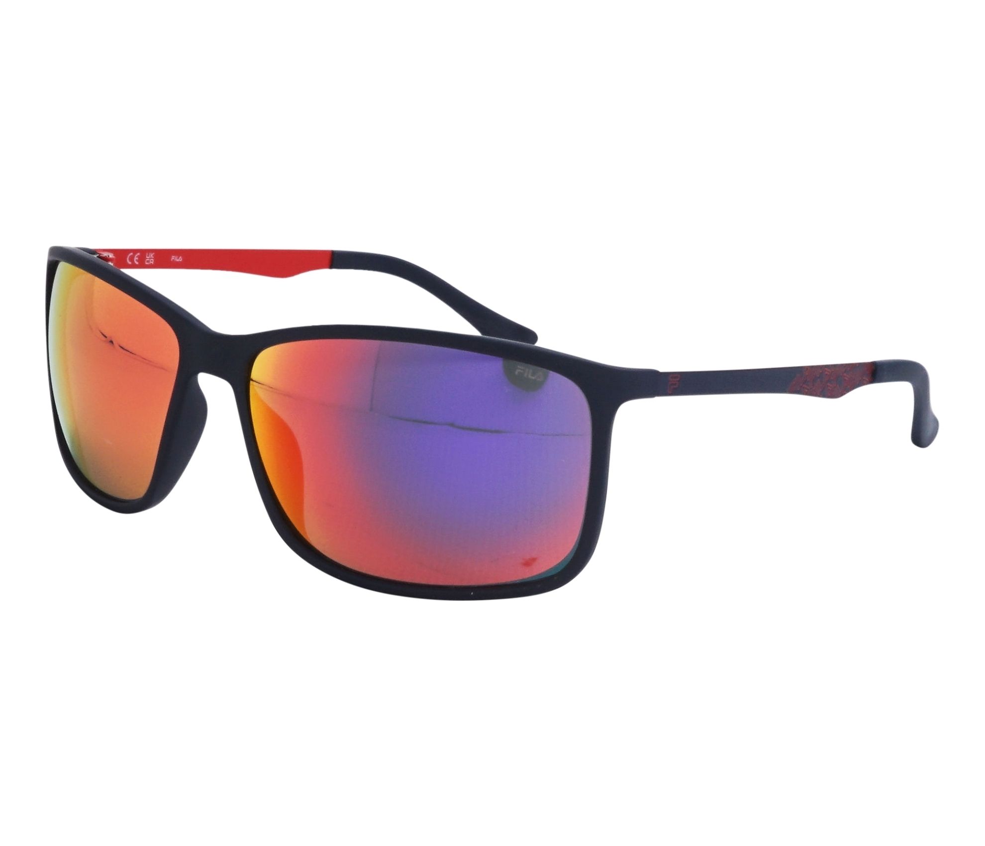 Lunettes de soleil Fila SF9383 98SR 62 14 BleuRouge - 