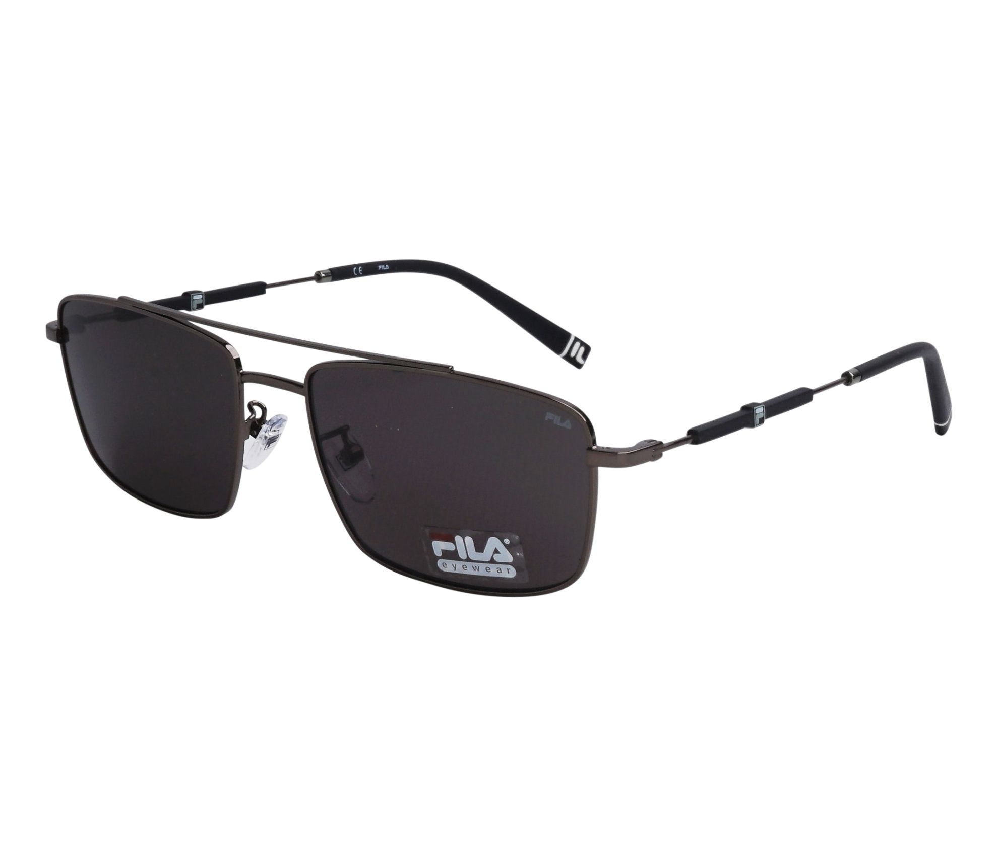 Lunettes de soleil Fila SFI116 0568 57 17 AcierNoir - 