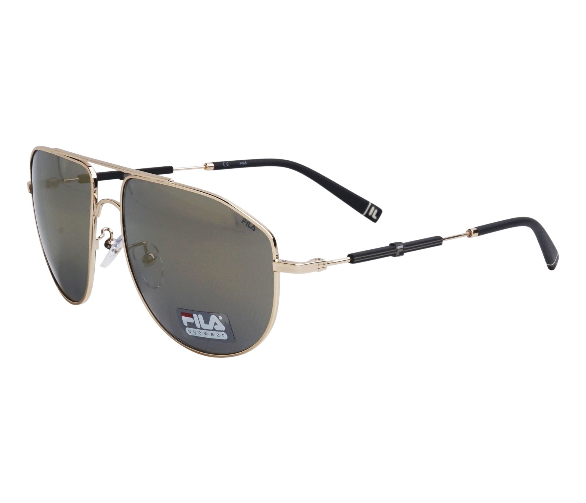 Lunettes de soleil Fila SFI117V 300G 58 14 OrNoir - 