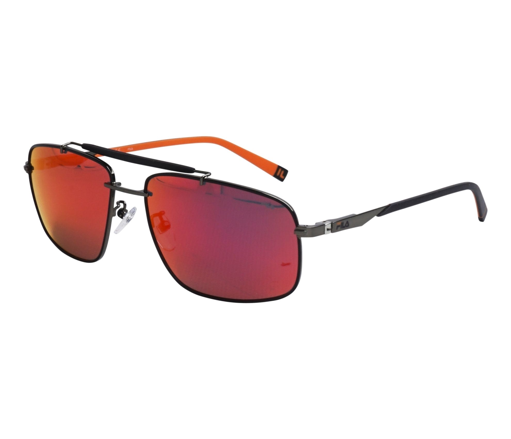 Lunettes de soleil Fila SFI210V K56R 60 16 AcierNoir - 
