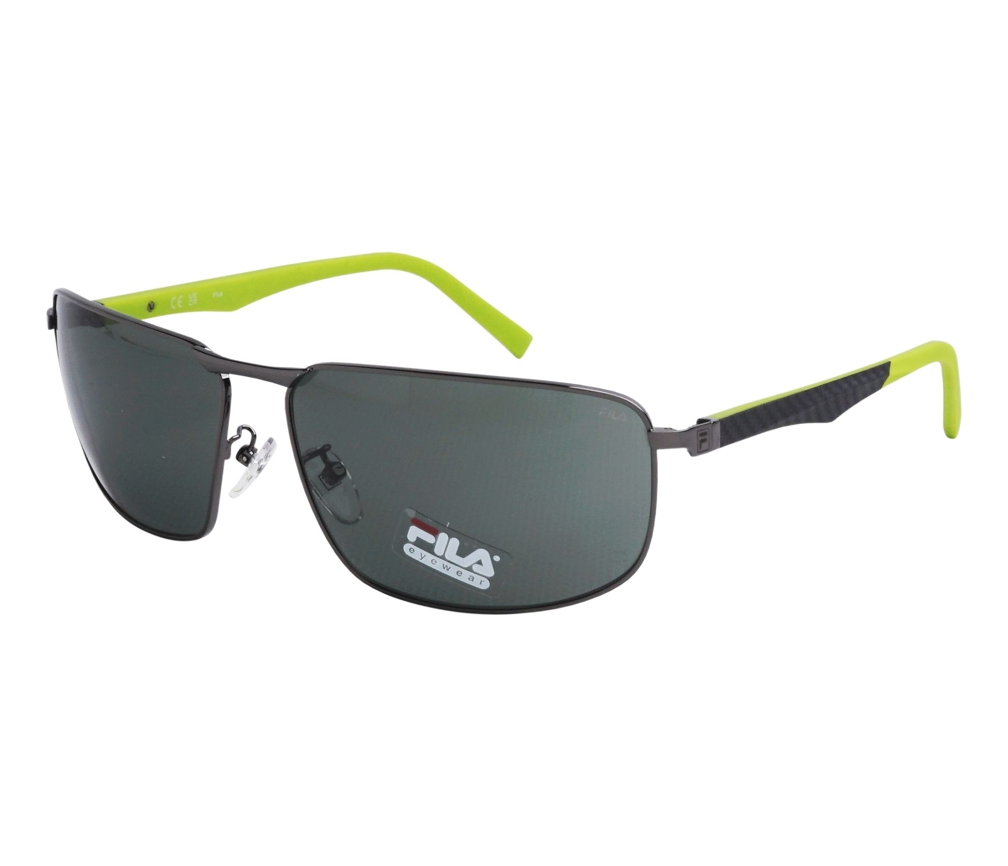 Lunettes de soleil Fila SFI446 0568 63 14 AcierVert - 