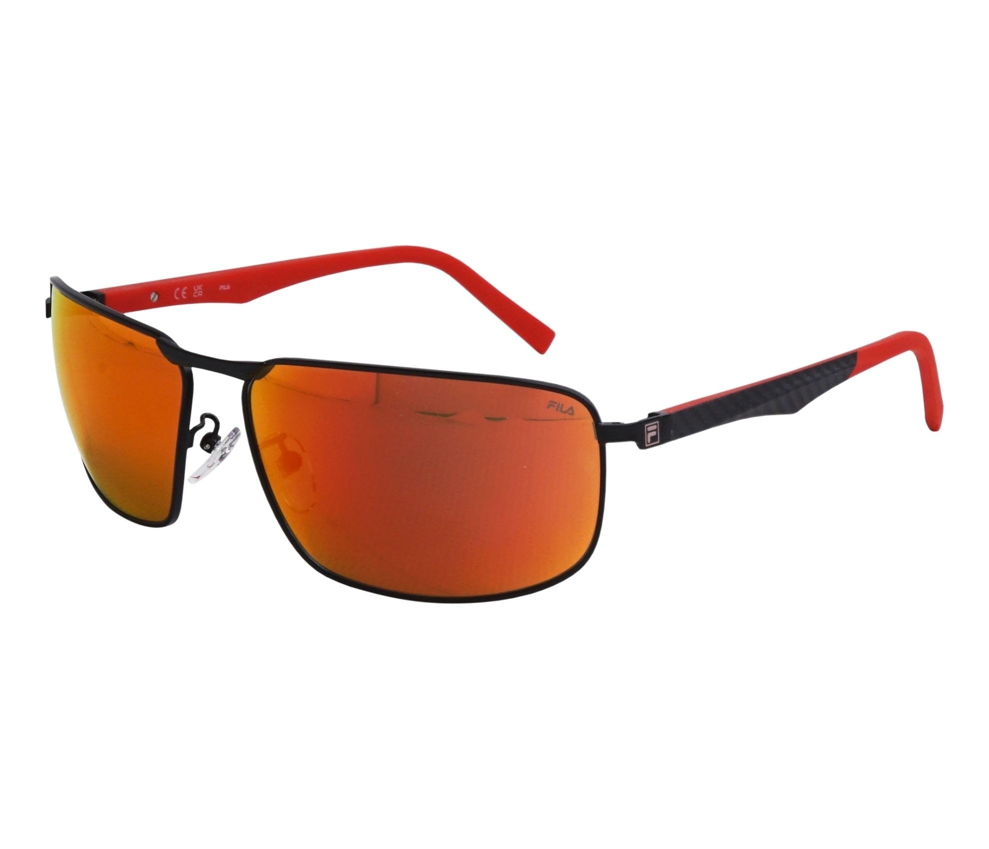 Lunettes de soleil Fila SFI446 531R 63 14 NoirRouge - 