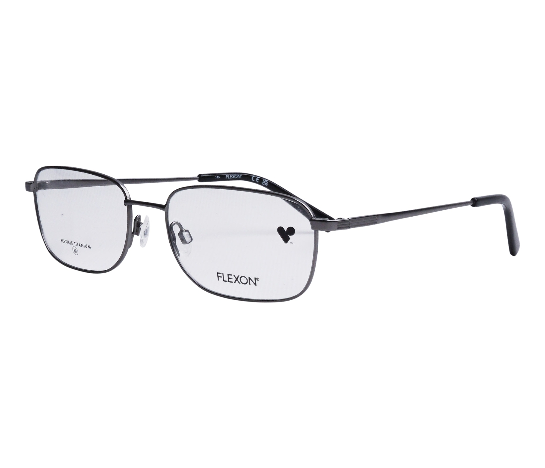 Lunettes de vue Flexon H6068 070 53 17 AcierNoir - 