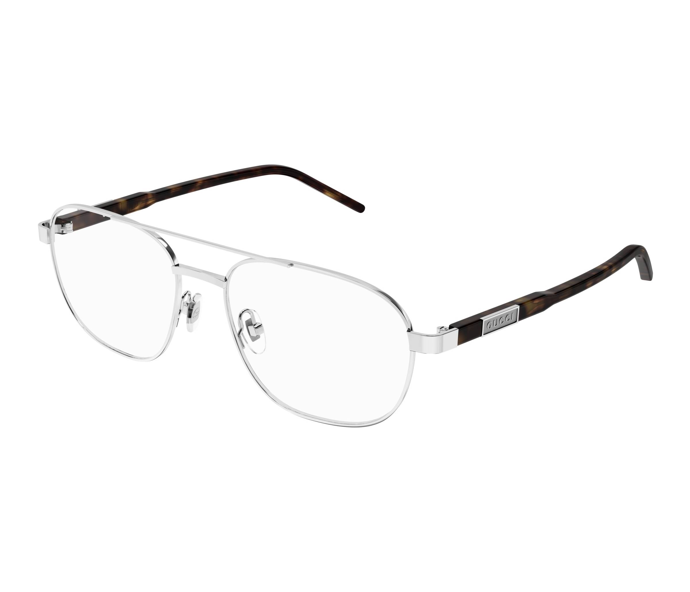 Lunettes de vue Gucci GG1800O 002 56 17 Argent