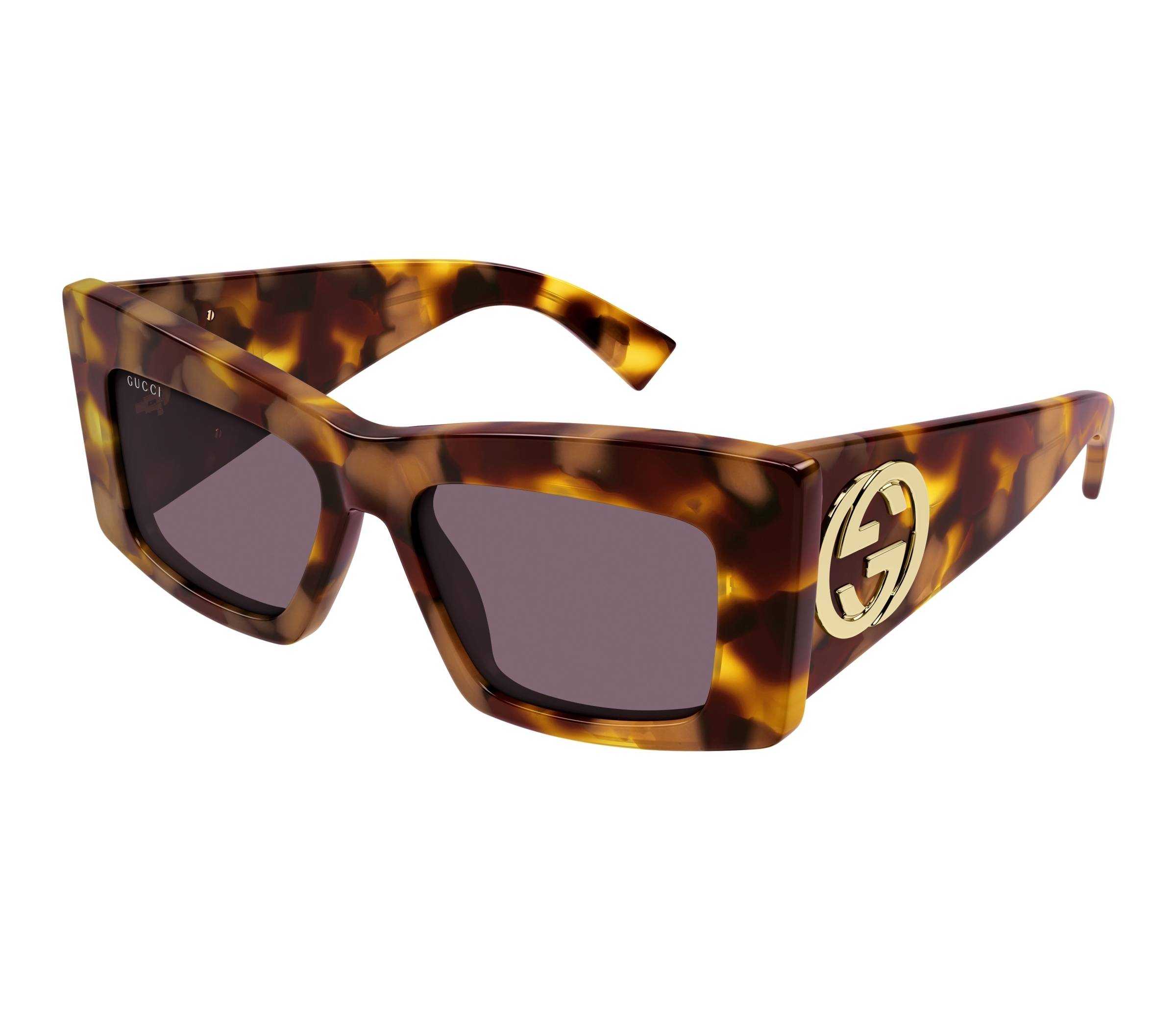Lunettes de soleil Gucci GG1842S 003 53 17 Havane - 