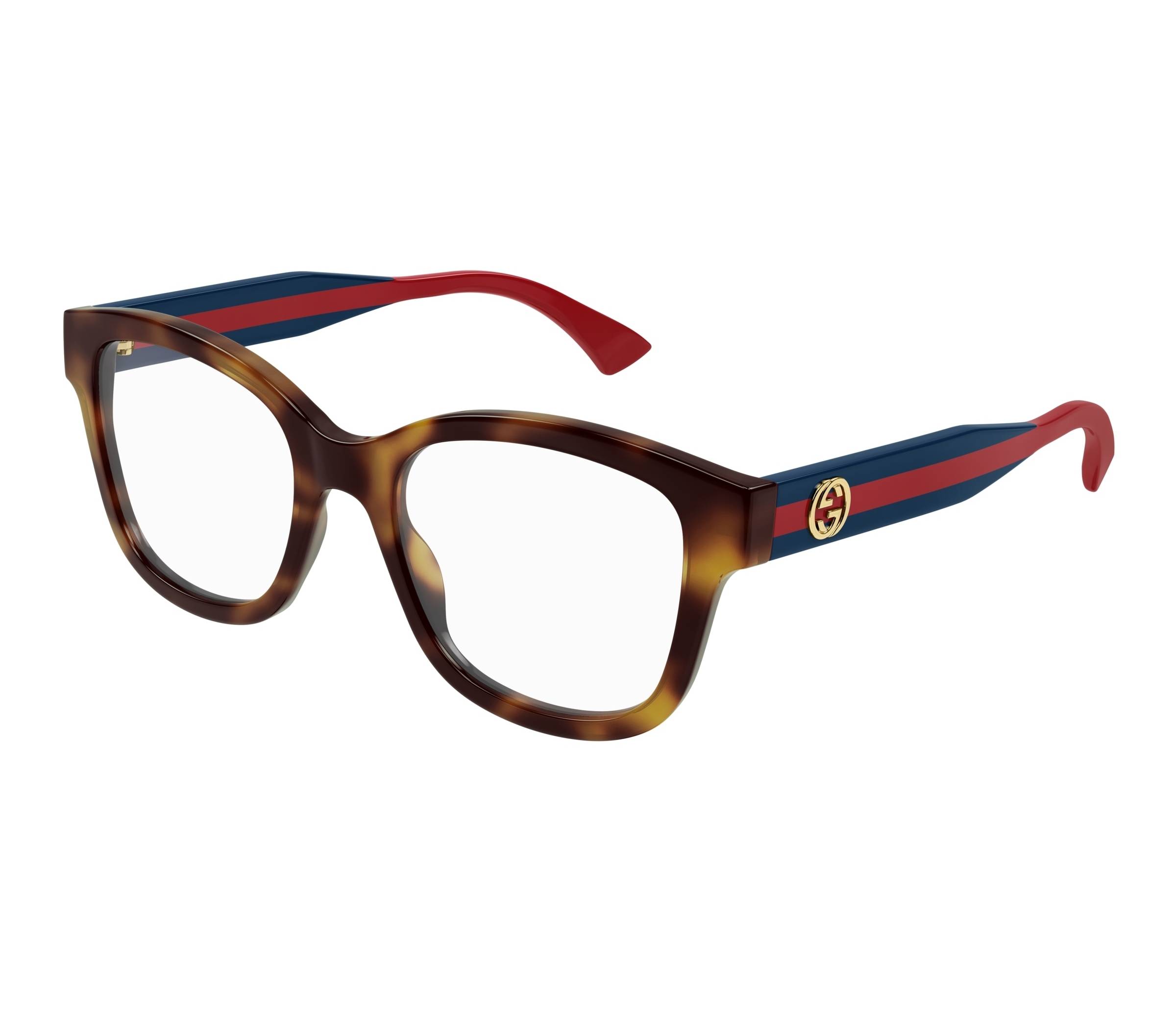 Lunettes de vue Gucci GG1863O 002 51 19 Havane - 