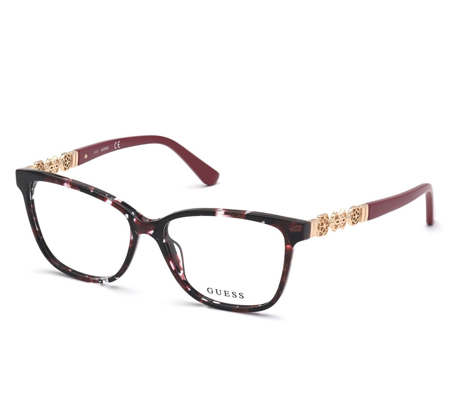 Lunettes de vue Guess GU-2832 071 52 14 CeriseCerise - 