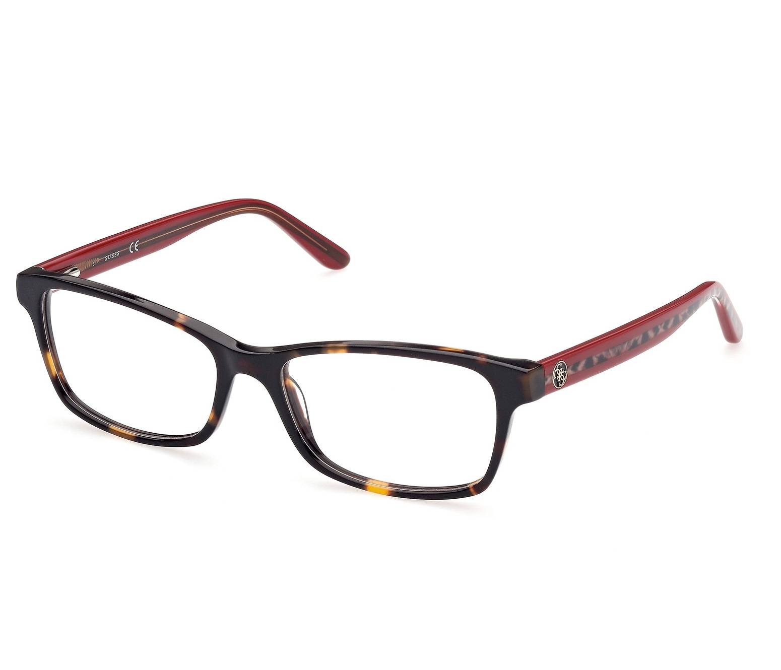 Lunettes de vue Guess GU2874-V 052 51 16 HavaneRouge - 