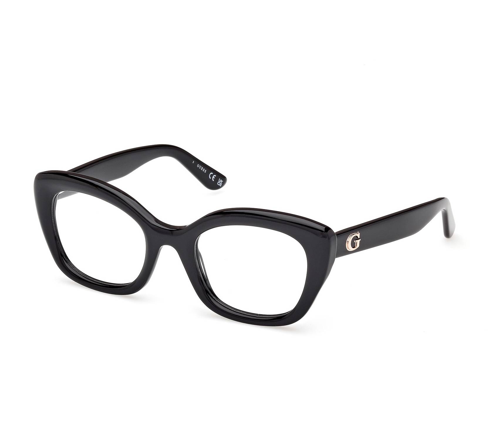 Lunettes de vue Guess GU50225/V 001 51 22 Noir - 
