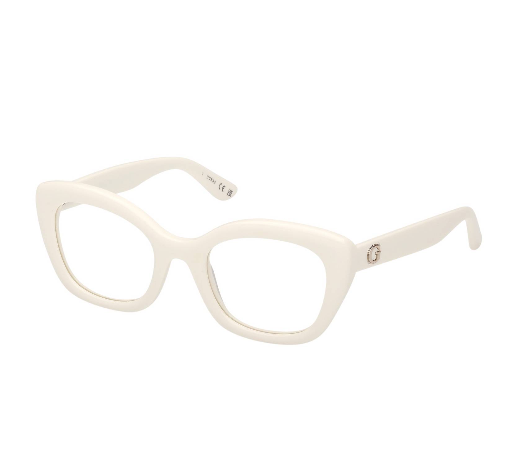 Lunettes de vue Guess GU50225/V 021 51 22 Ivoire - 