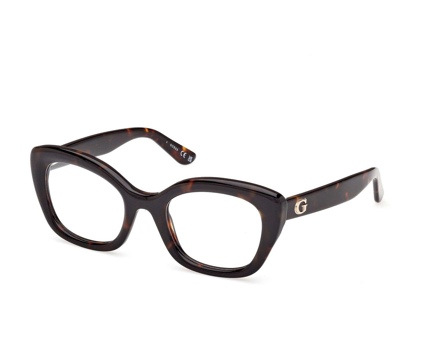 Lunettes de vue Guess GU50225/V 052 51 22 Havane - 