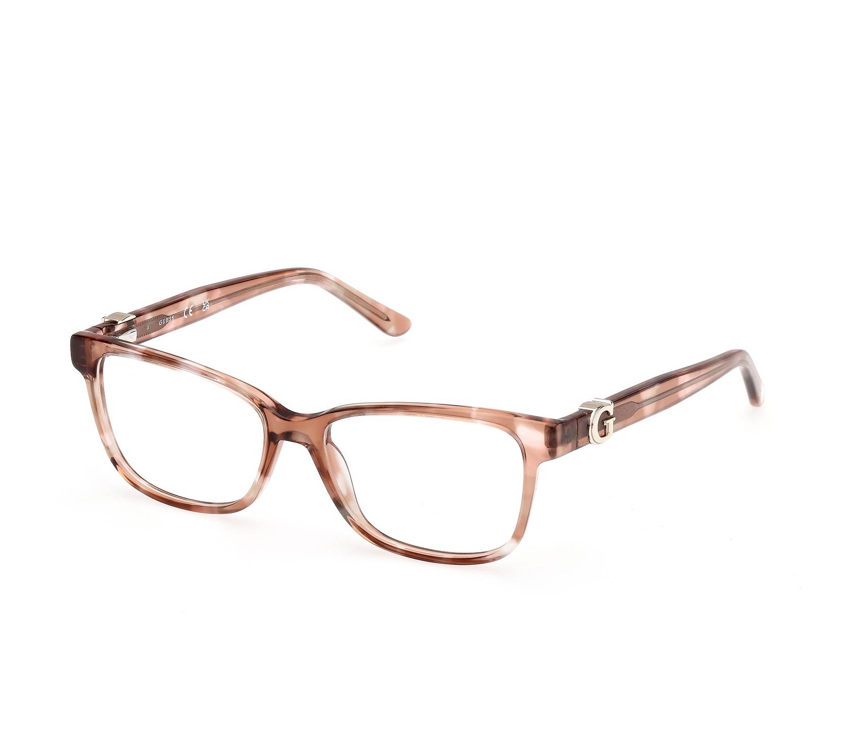 Lunettes de vue Guess GU50227/V 059 52 15 Marron - 