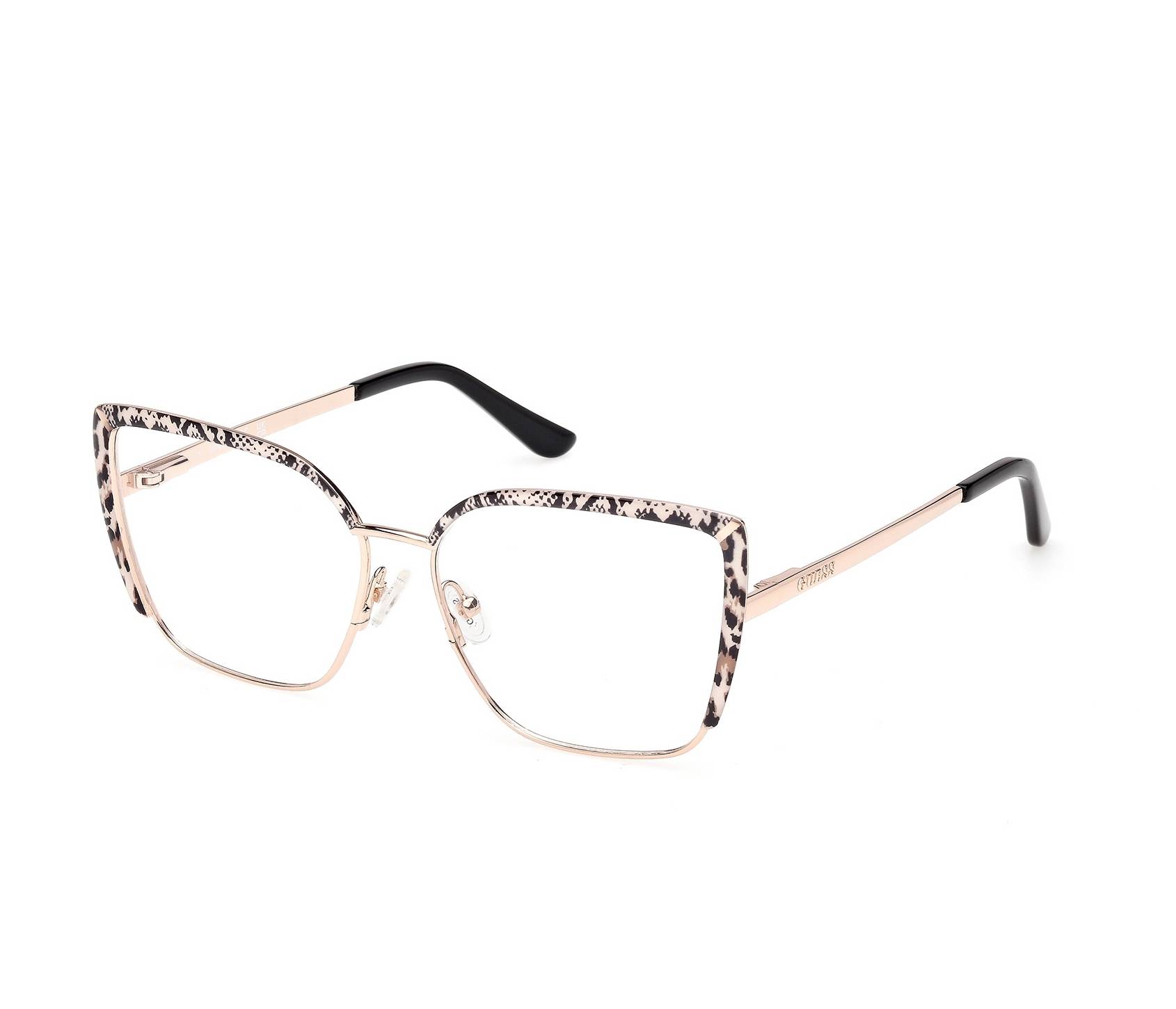 Lunettes de vue Guess GU50249V 028 55 14 Rose doréNoir - 