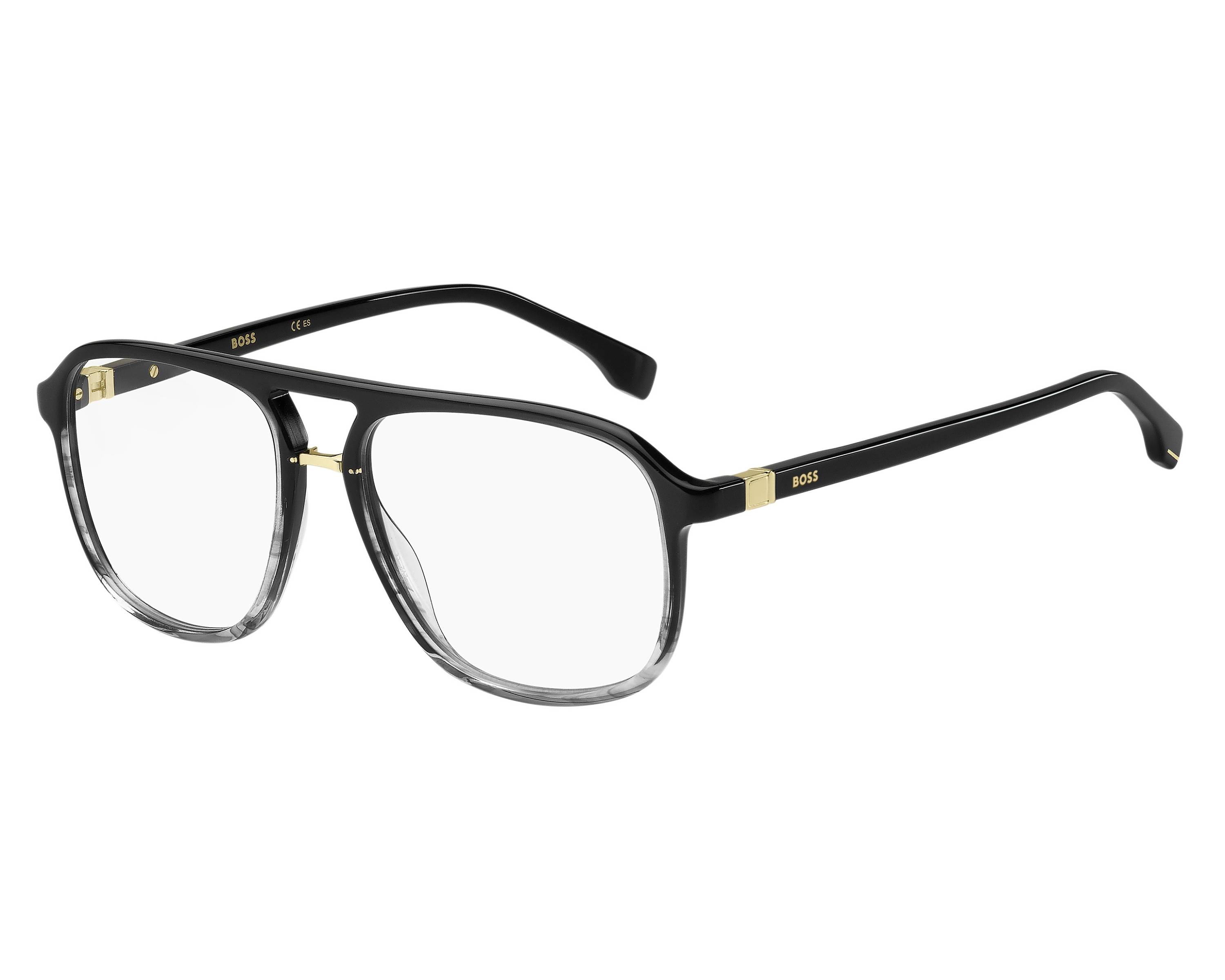 Lunettes de vue Hugo Boss BOSS-1438 37N 56 16 Corne noire - 