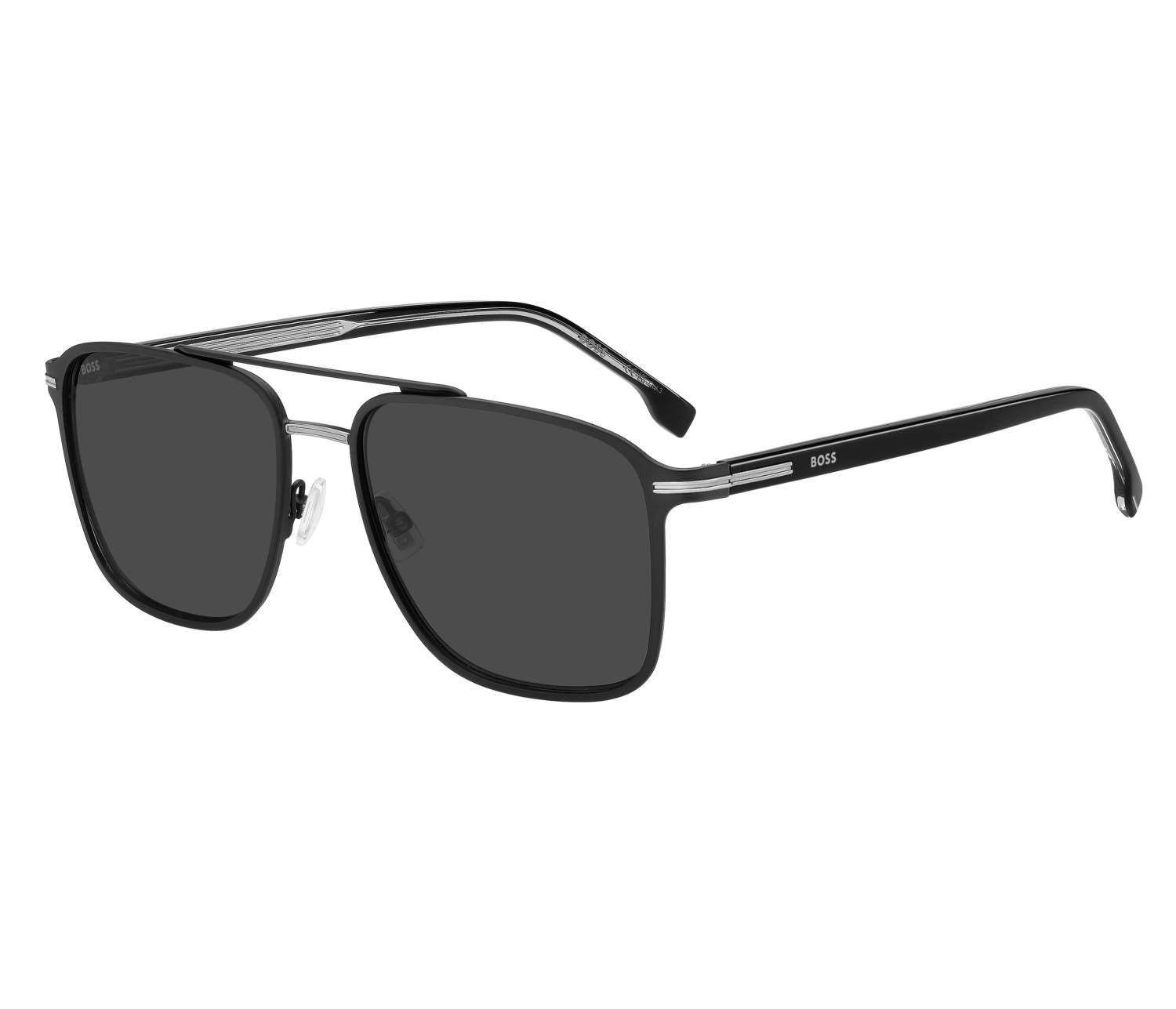 Lunettes de soleil Hugo Boss BOSS-1748-S TI7/IR 57 17 Noir - 