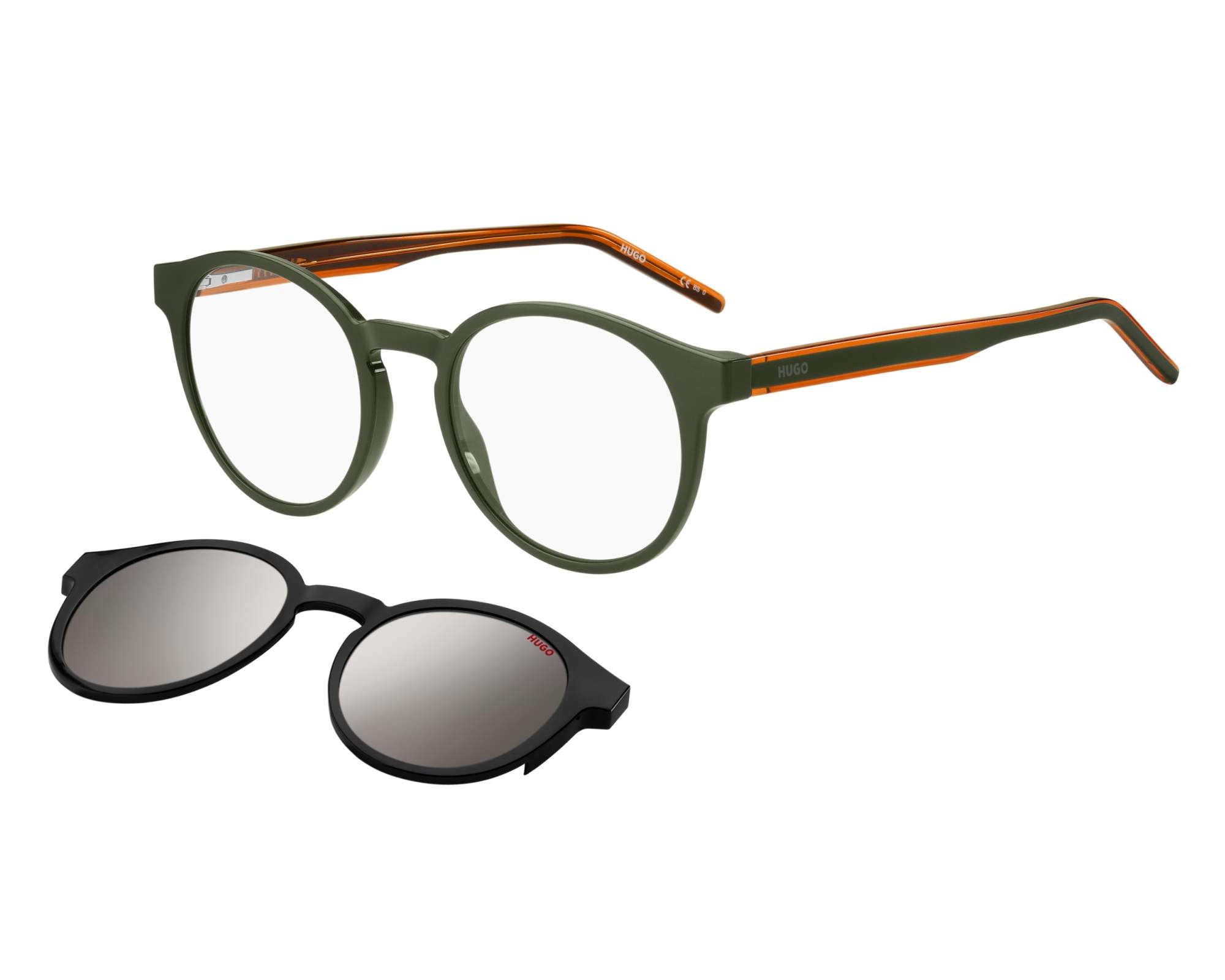 Lunettes de vue Hugo Boss HG1244-CS TBO-99 51 20 KakiOrange
