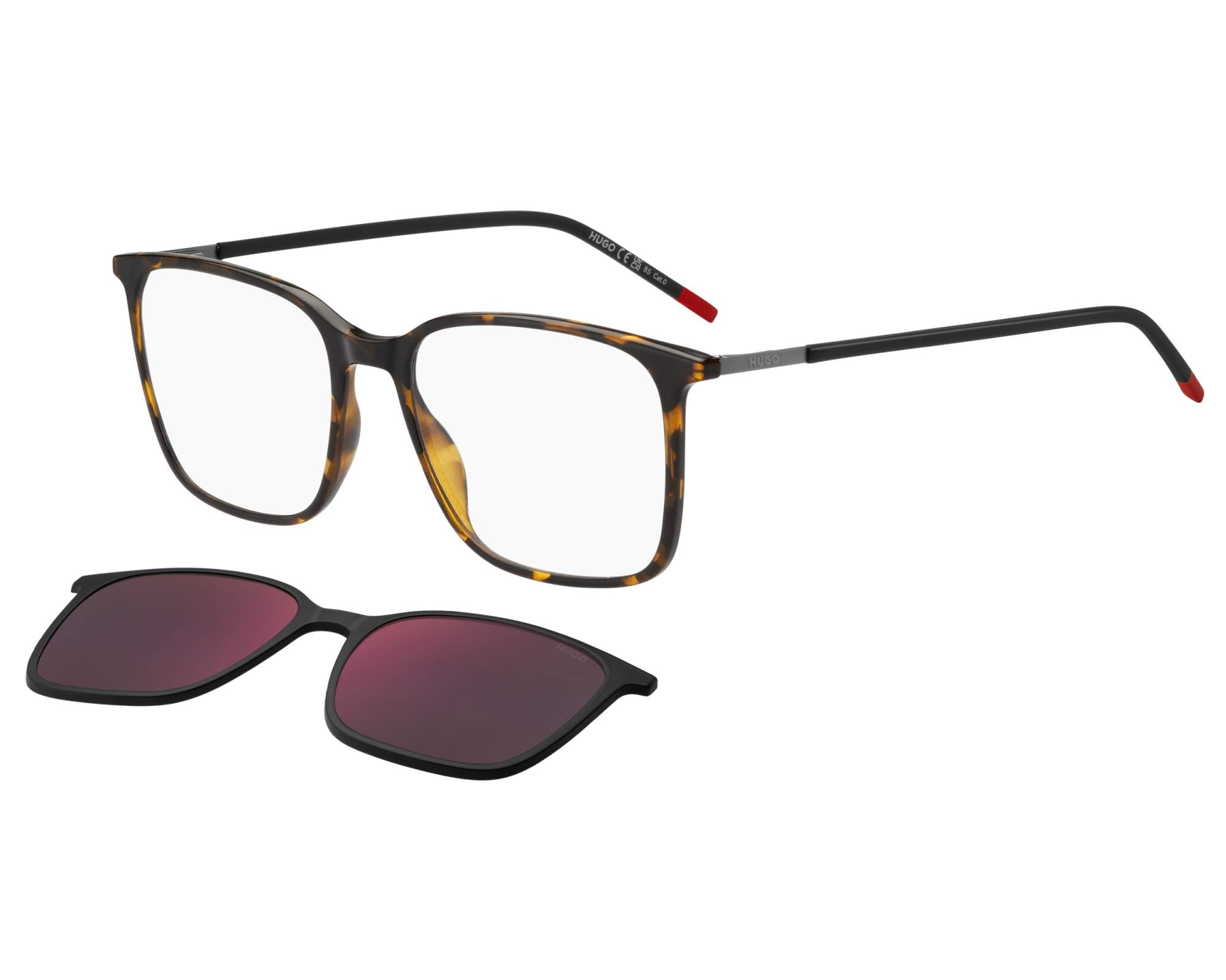 Lunettes de vue Hugo Boss HG1270-CS 581-AO 53 17 HavaneNoir