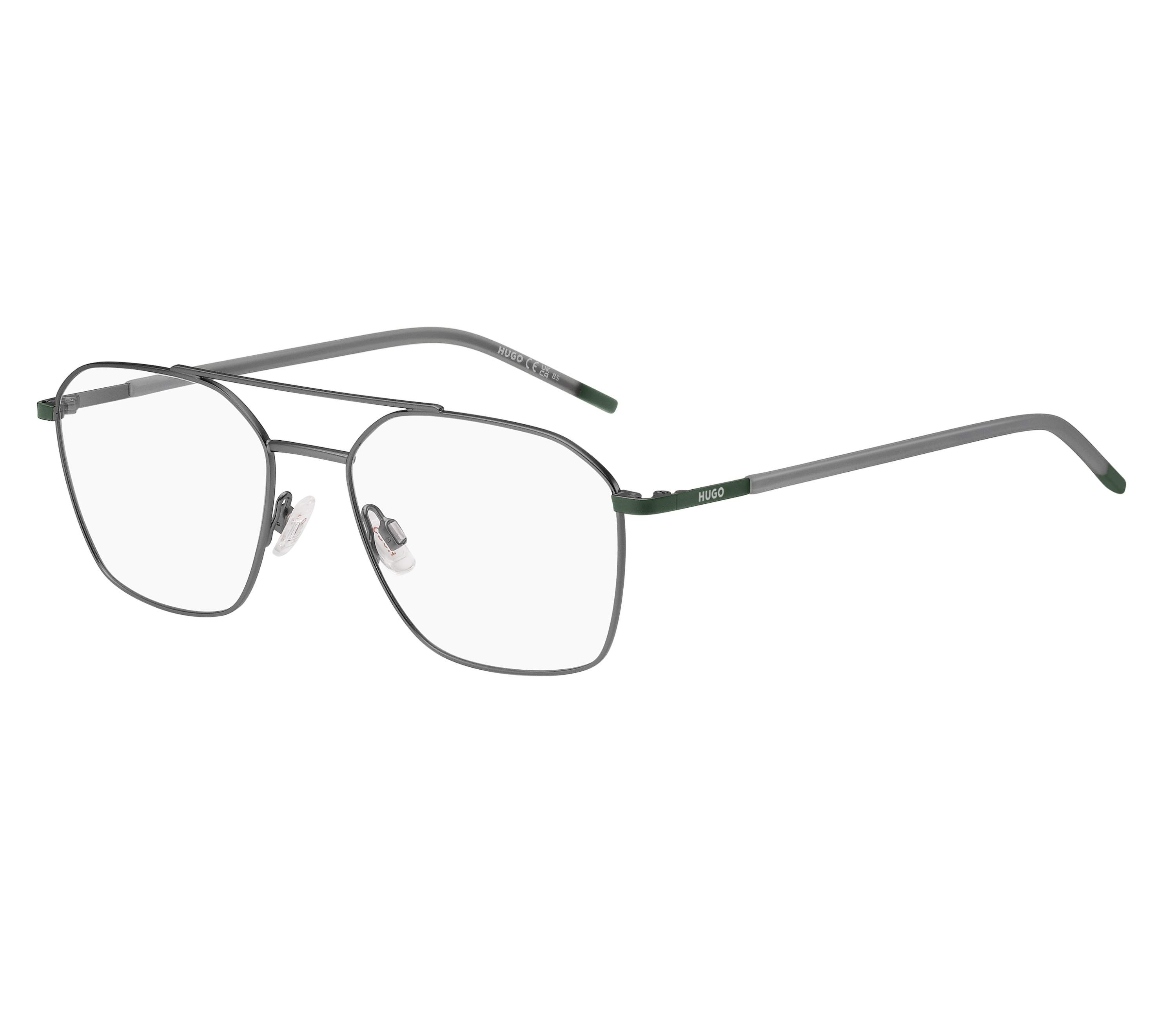 Lunettes de vue Hugo Boss HG-1274 0OC 55 18 RuthéniumVert - 