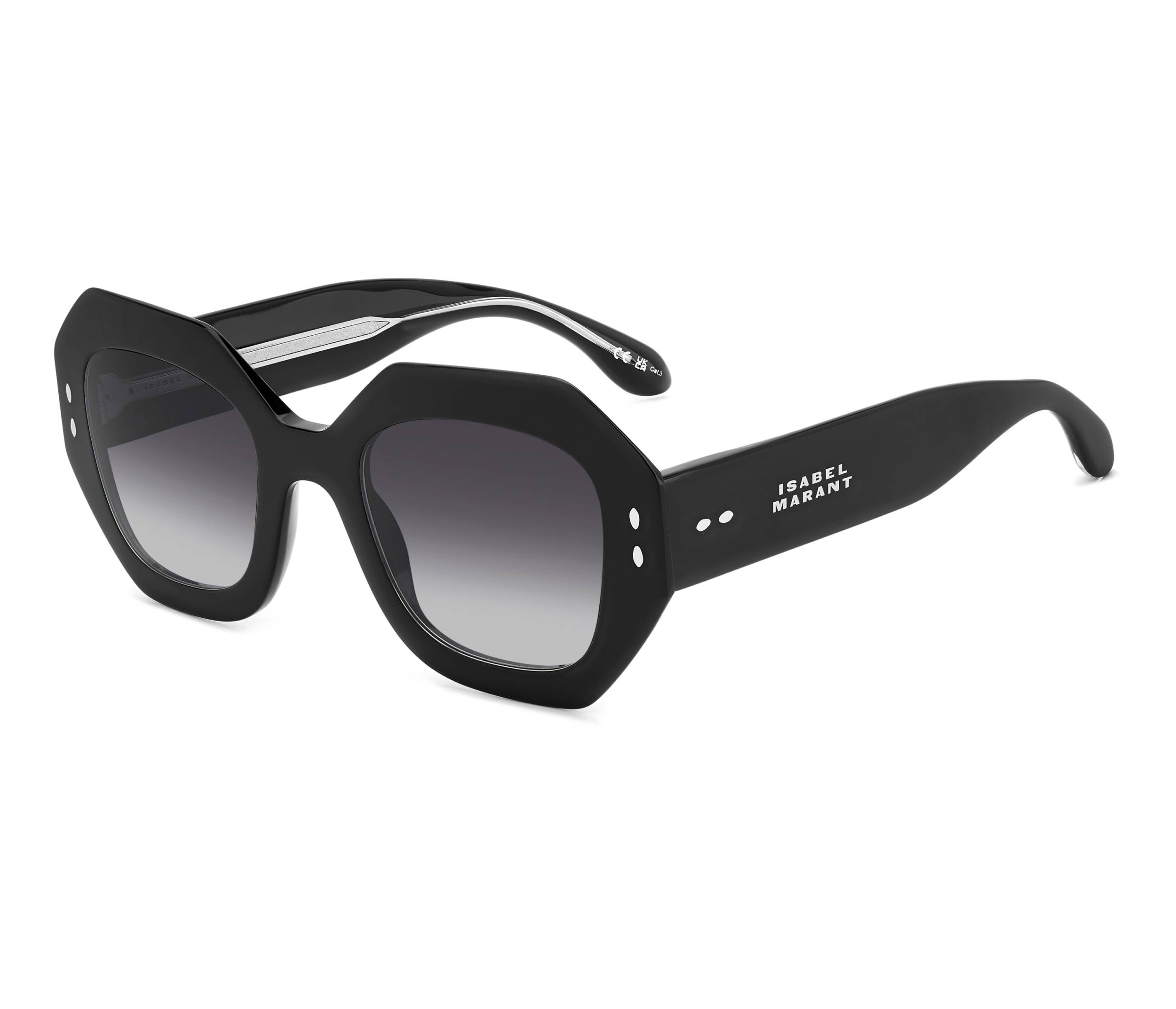 Lunettes de soleil Isabel Marant IM-0173-S 807/9O 52 24 Noir - 