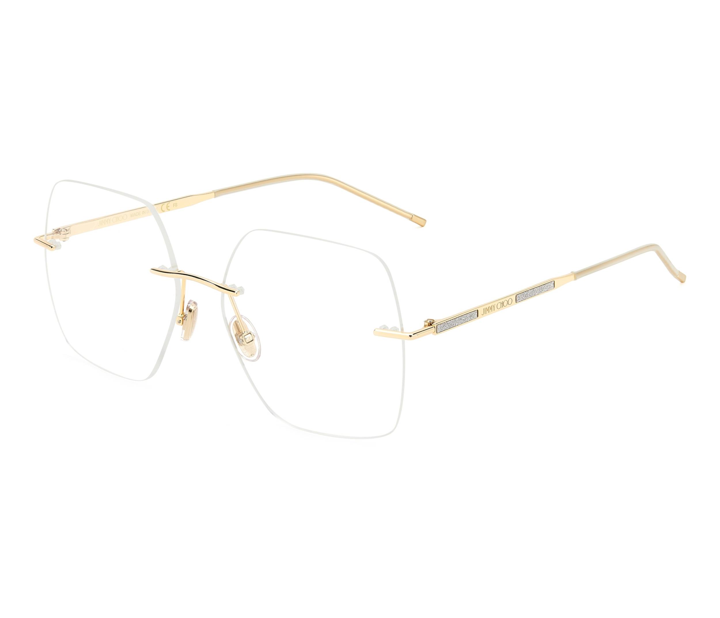 Lunettes de vue Jimmy Choo JC-364 831 56 17 Or - 