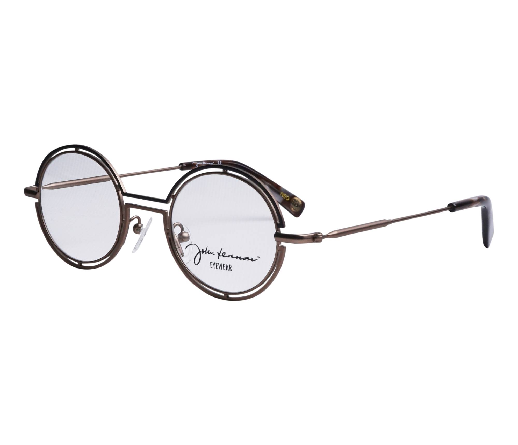Lunettes de vue John Lennon JO254 Mn 44 23 NoirGris - 