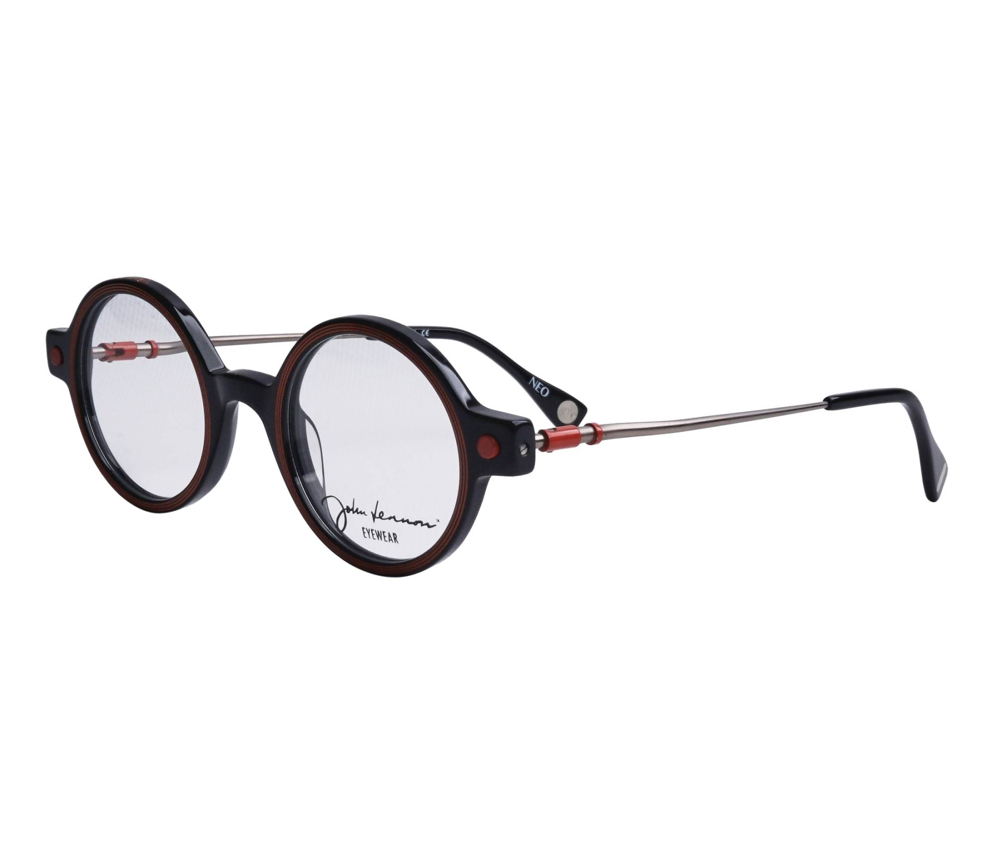 Lunettes de vue John Lennon JO266 No 46 23 NoirOrange - 