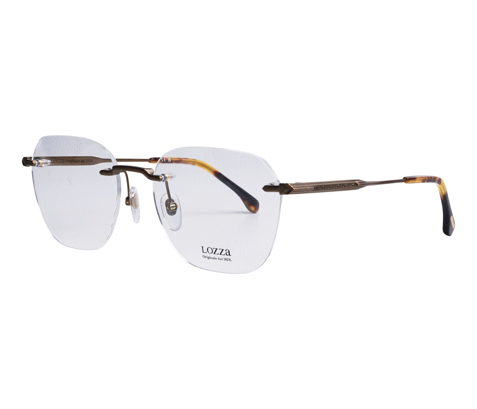 Lunettes de vue Lozza VL2422 0SRF 56 18 OrHavane - 