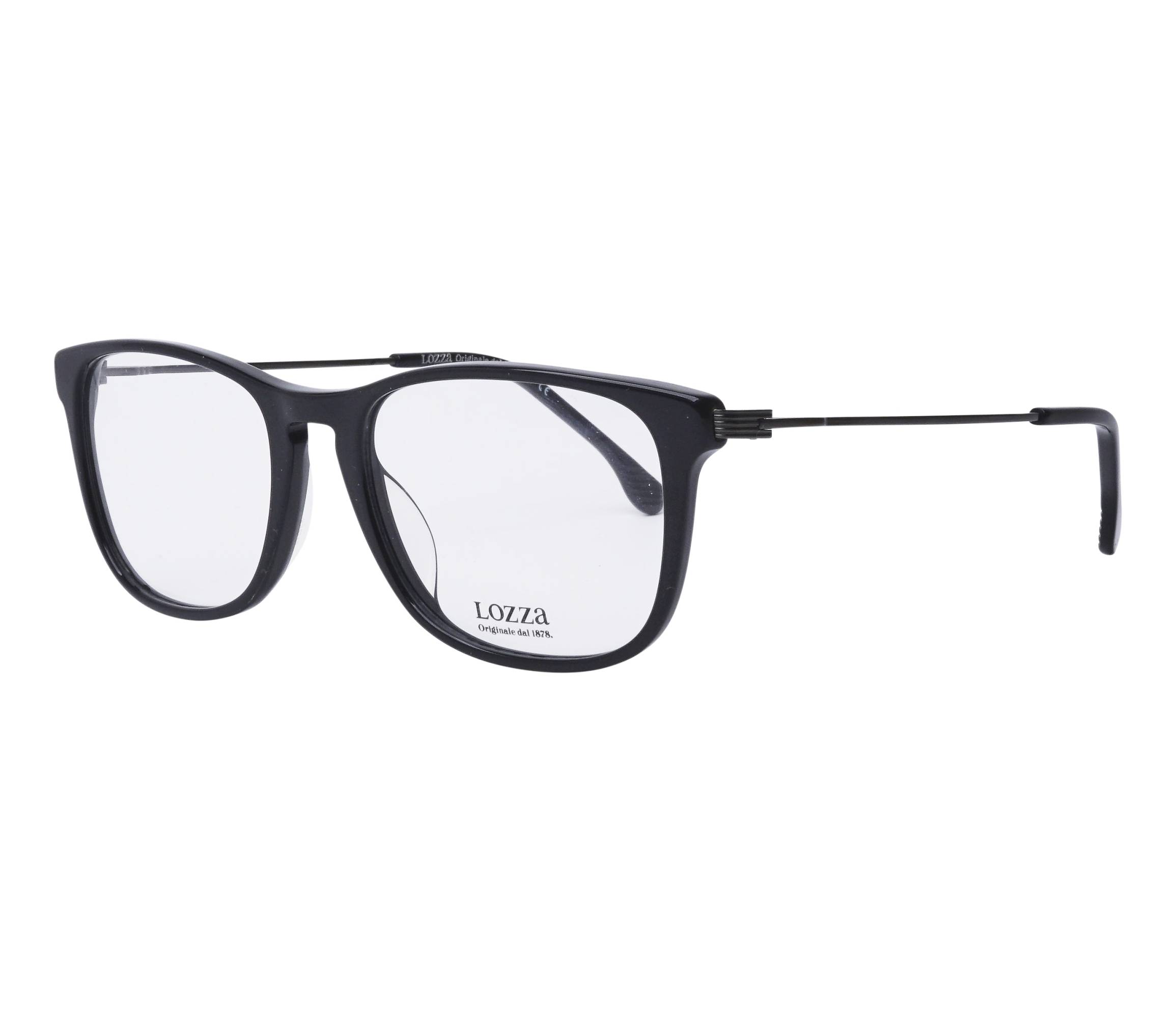 Lunettes de vue Lozza VL-4147 0BLK 53 19 NoirGunmetal - 