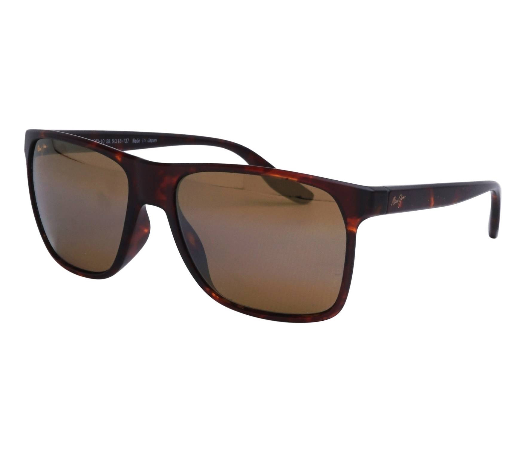 Lunettes de soleil Maui Jim MJ603 H603-10 58 18 Rouge - 
