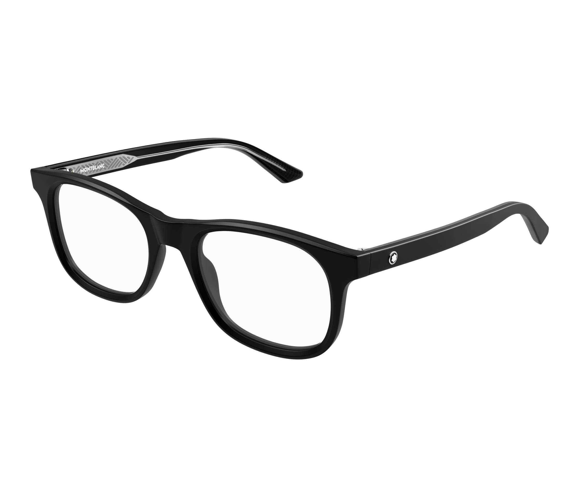 Lunettes de vue Mont Blanc MB0385O 003 52 20 Noir - 