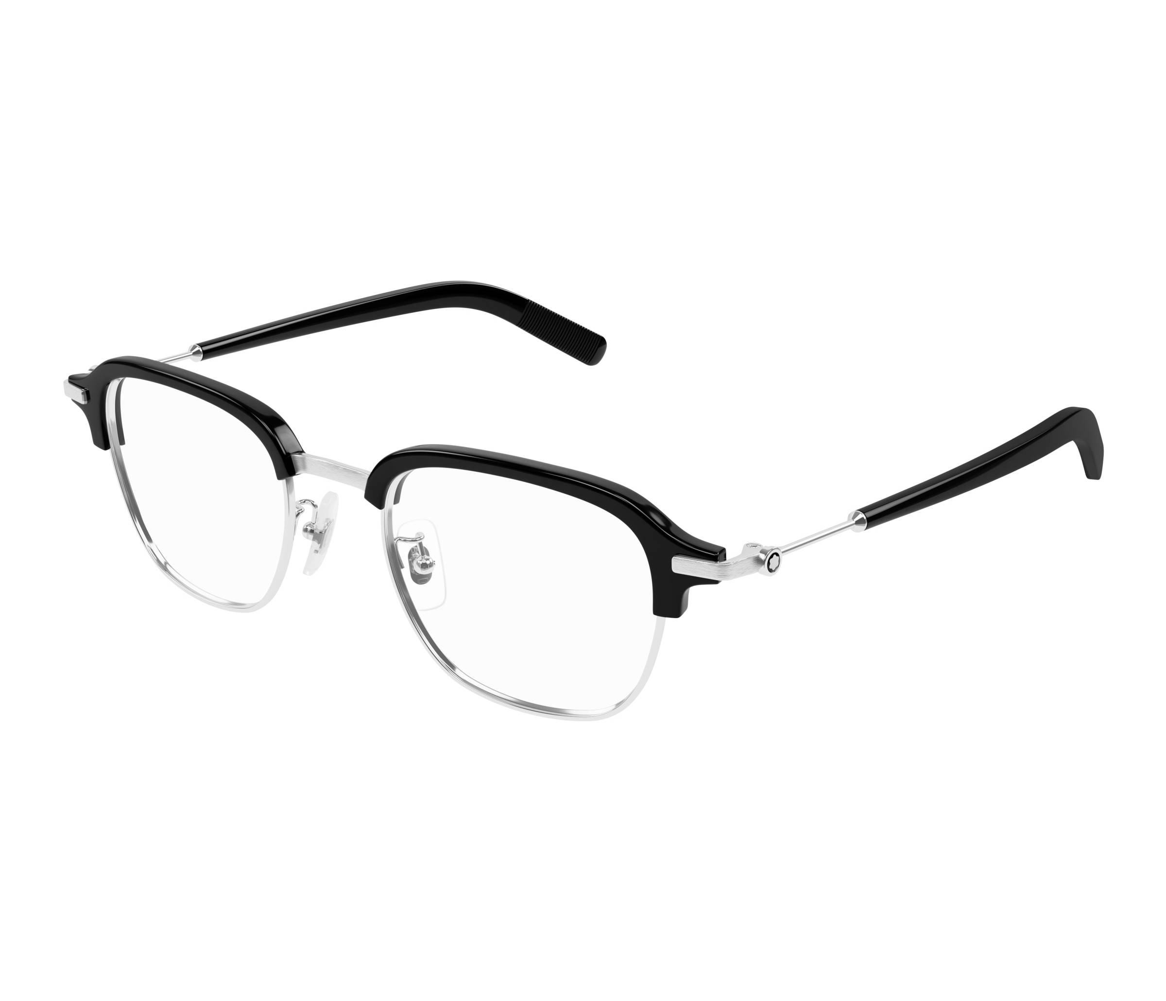 Lunettes de vue Mont Blanc MB0390O 001 50 21 Argent - 