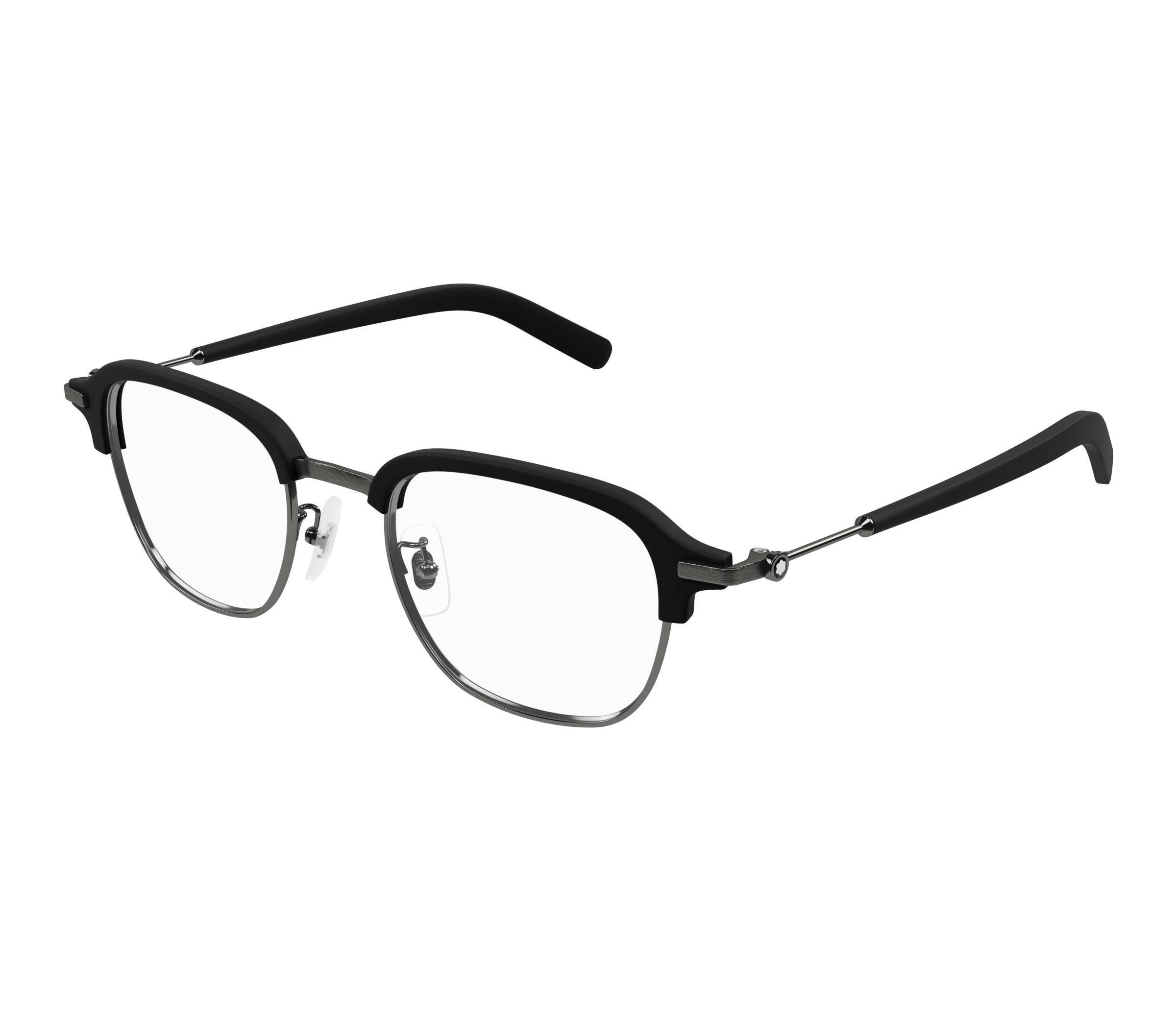 Lunettes de vue Mont Blanc MB0390O 002 50 21 Ruthénium - 