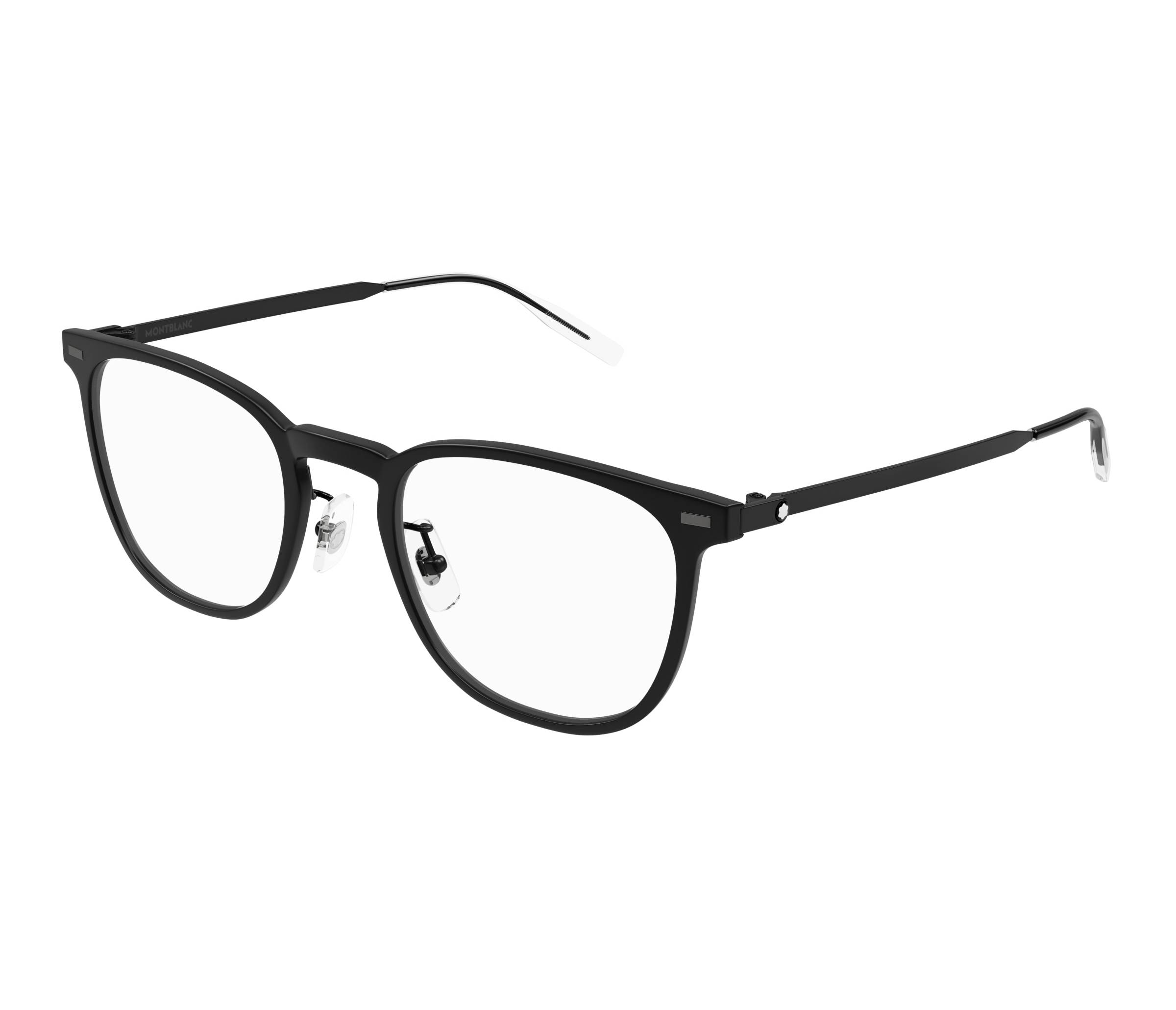 Lunettes de vue Mont Blanc MB0393ON 002 51 21 Noir - 