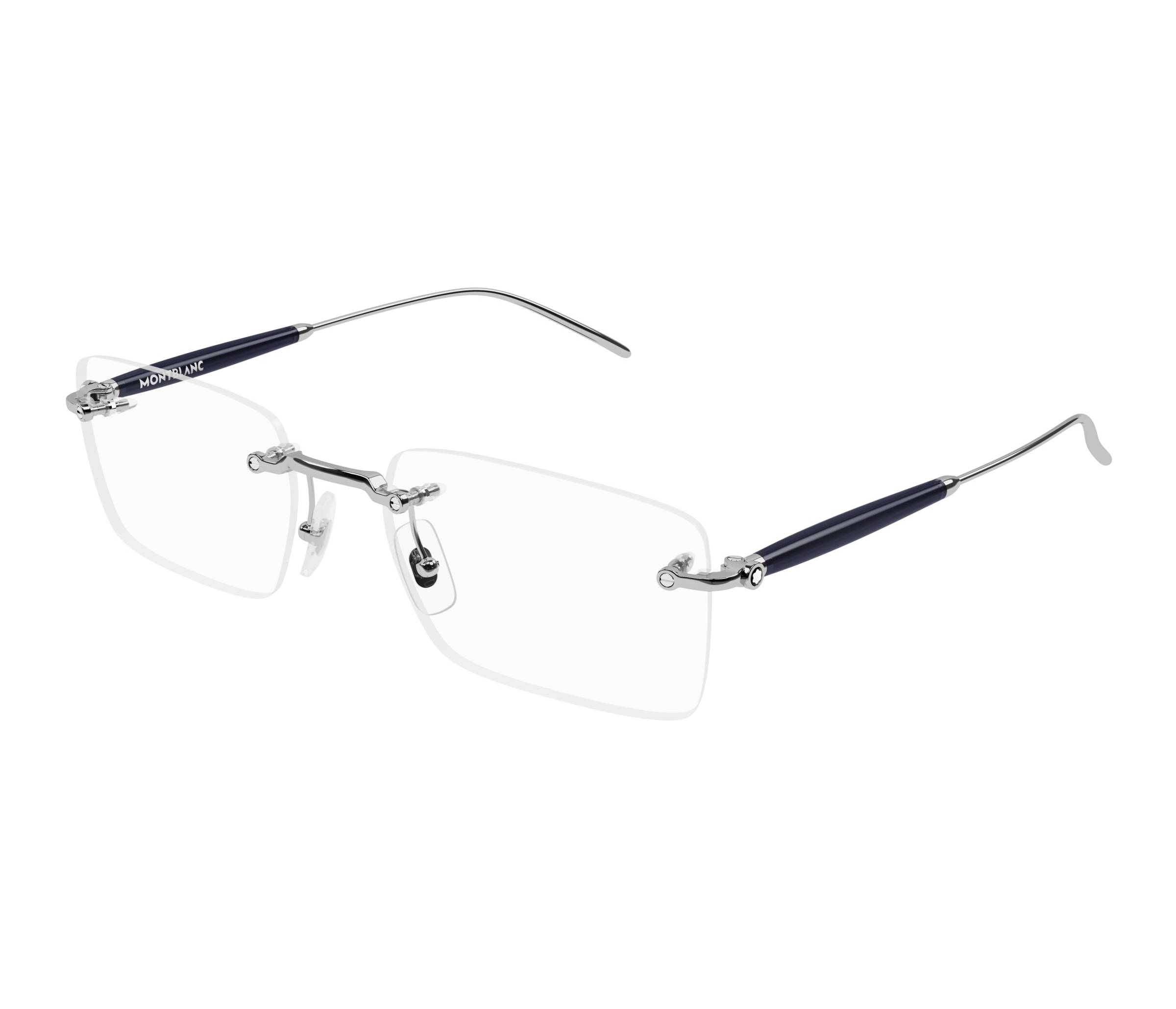 Lunettes de vue Mont Blanc MB0411O 004 55 19 Ruthénium - 