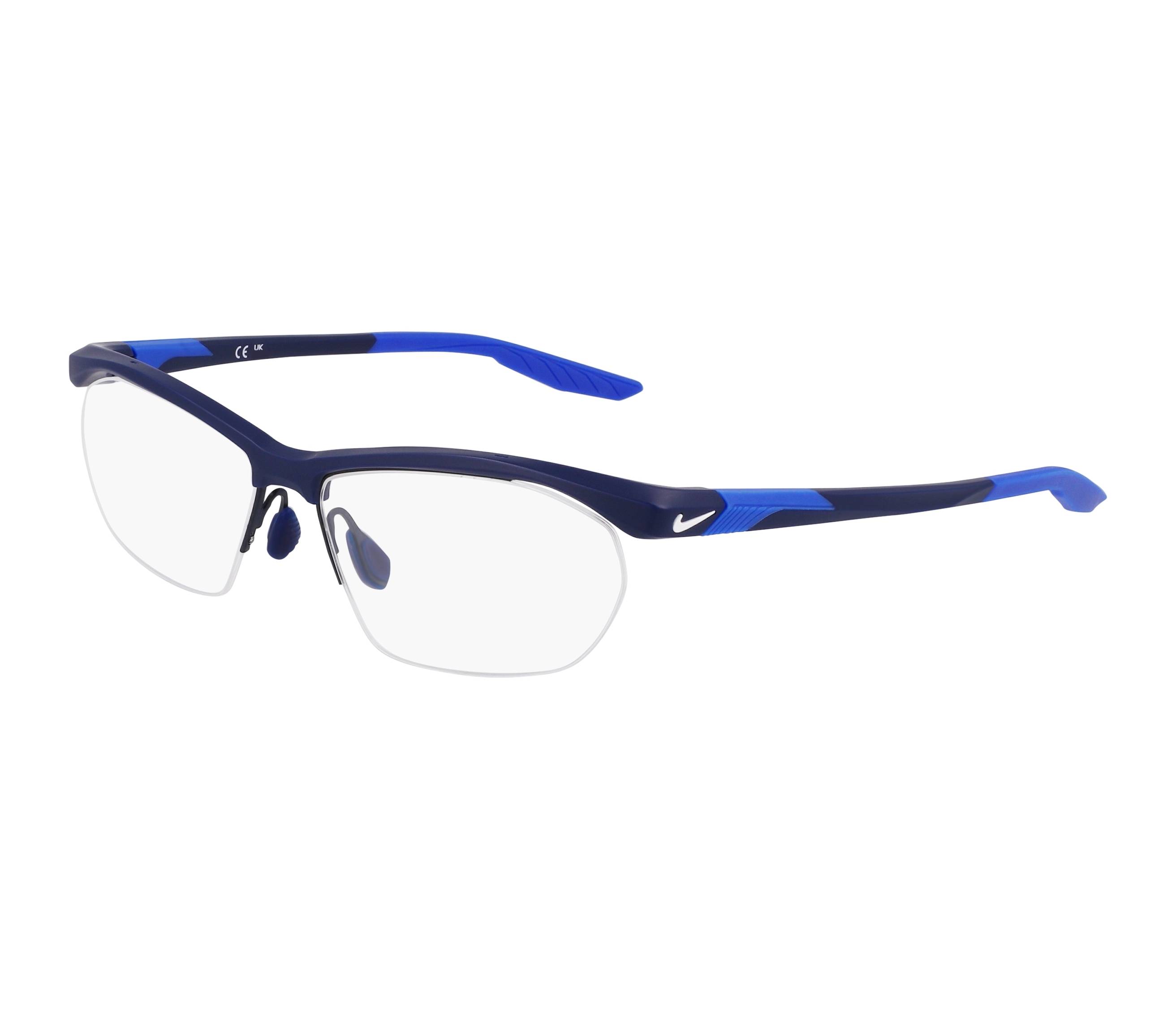 Lunettes de vue Nike 7401 410 58 15 BleuBleu - 