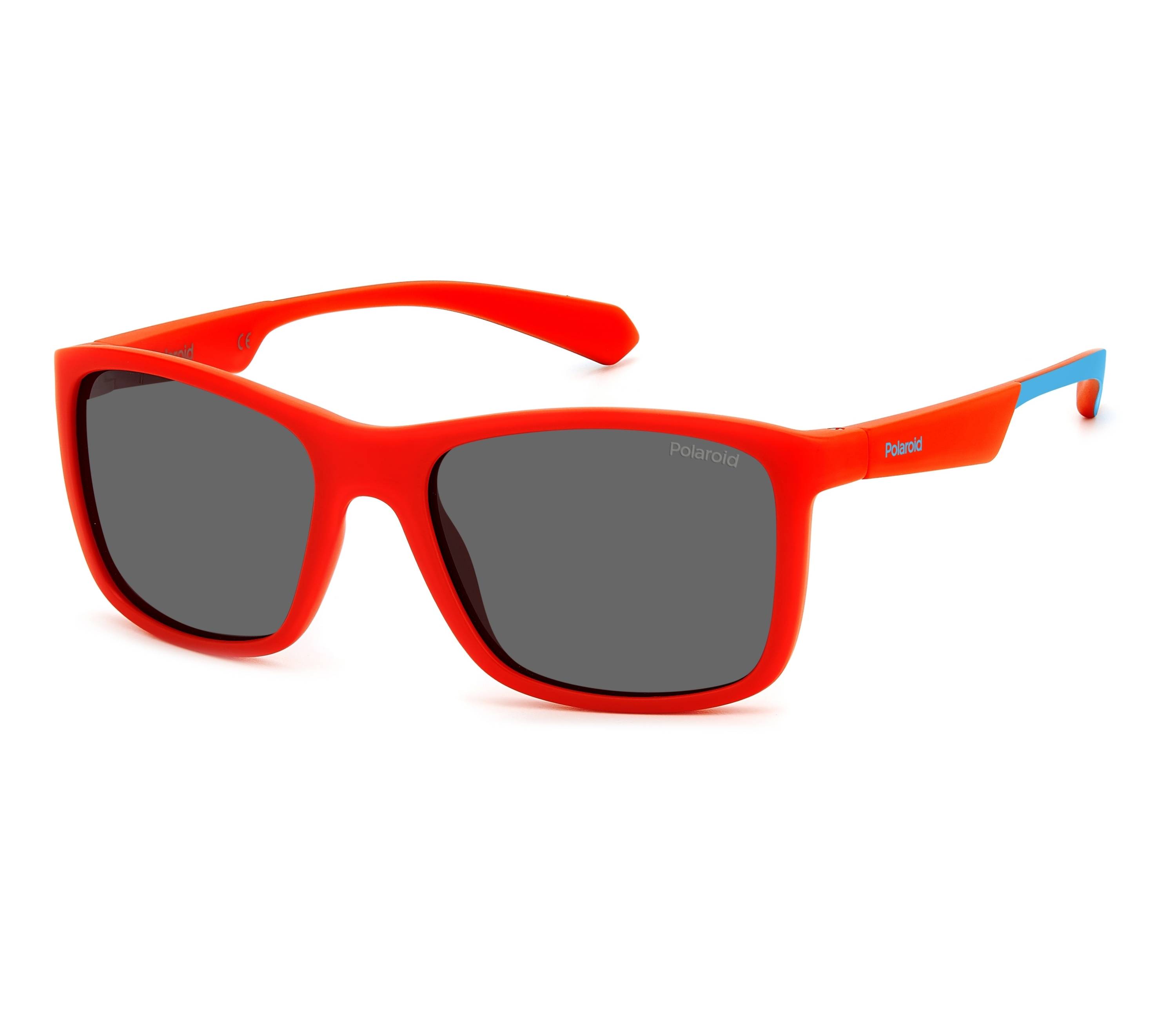 Lunettes de soleil Polaroid PLD-8053-S 4E3/M9 49 16 RougeBleu - 