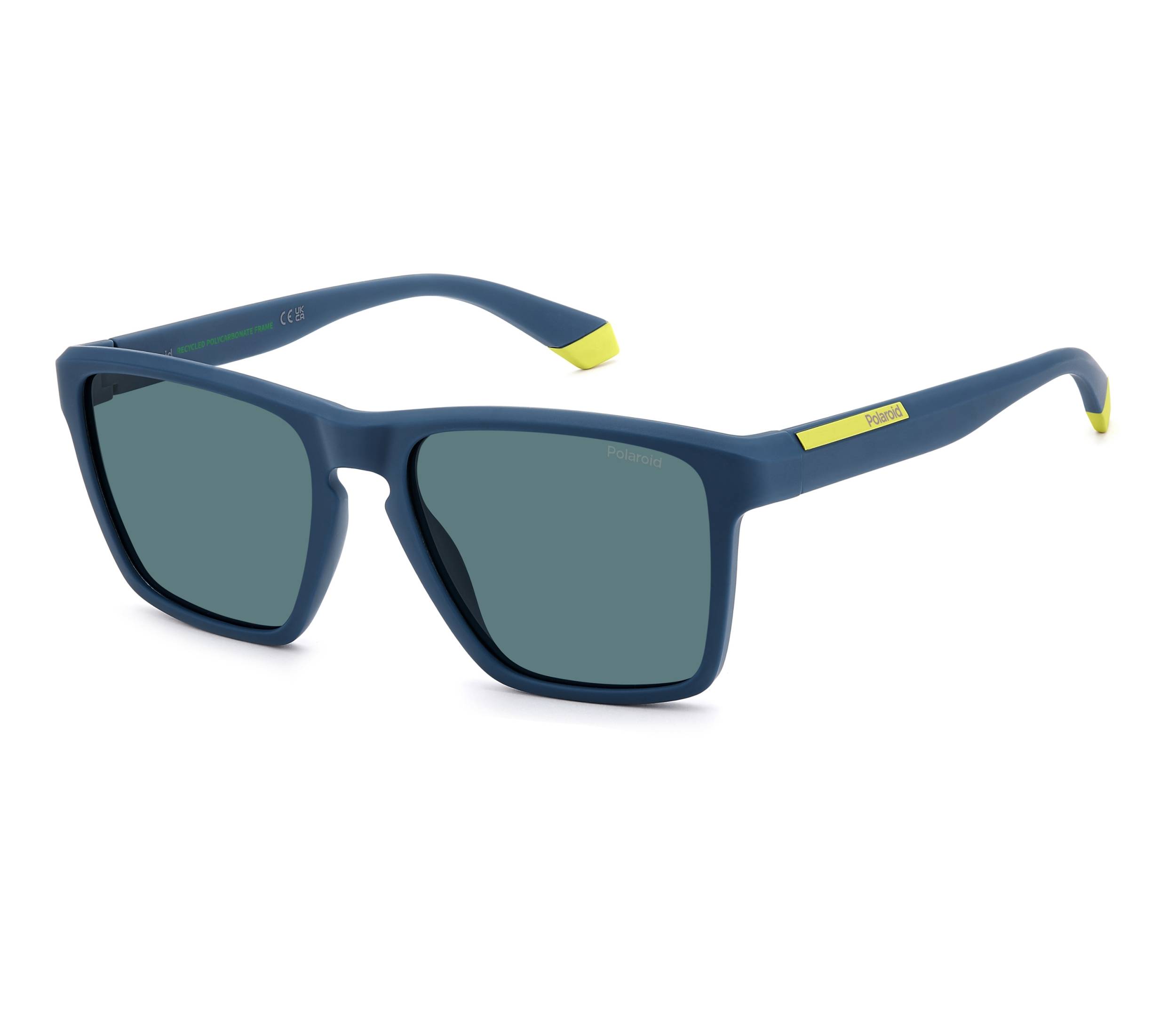 Lunettes de soleil Polaroid PLD-2167-S 2FN/C3 56 18 BleuJaune - 