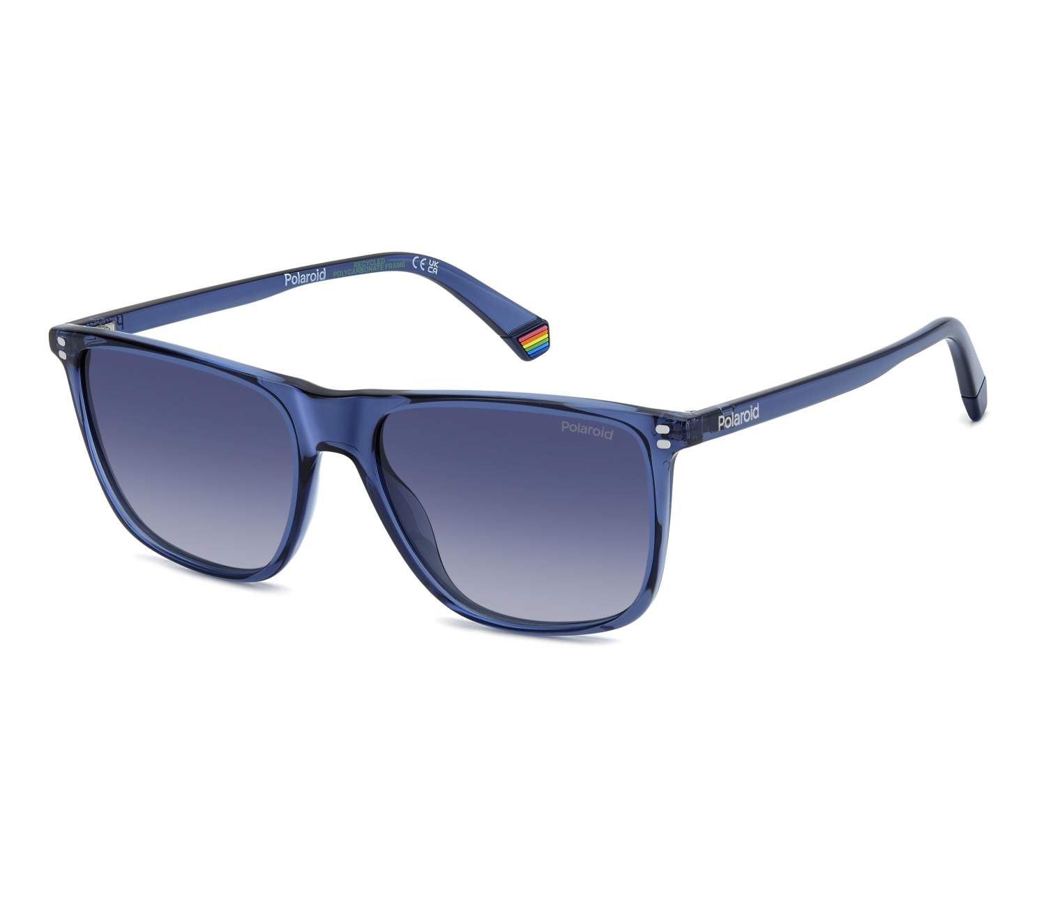 Lunettes de soleil Polaroid PLD-6232-S PJP/Z7 55 17 Bleu - 