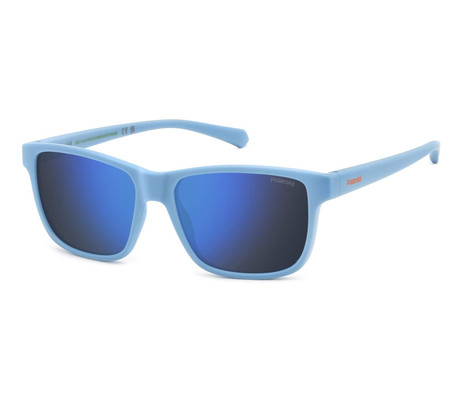 Lunettes de soleil Polaroid PLD-8067-S VGL/5X 49 14 BleuAzure - 